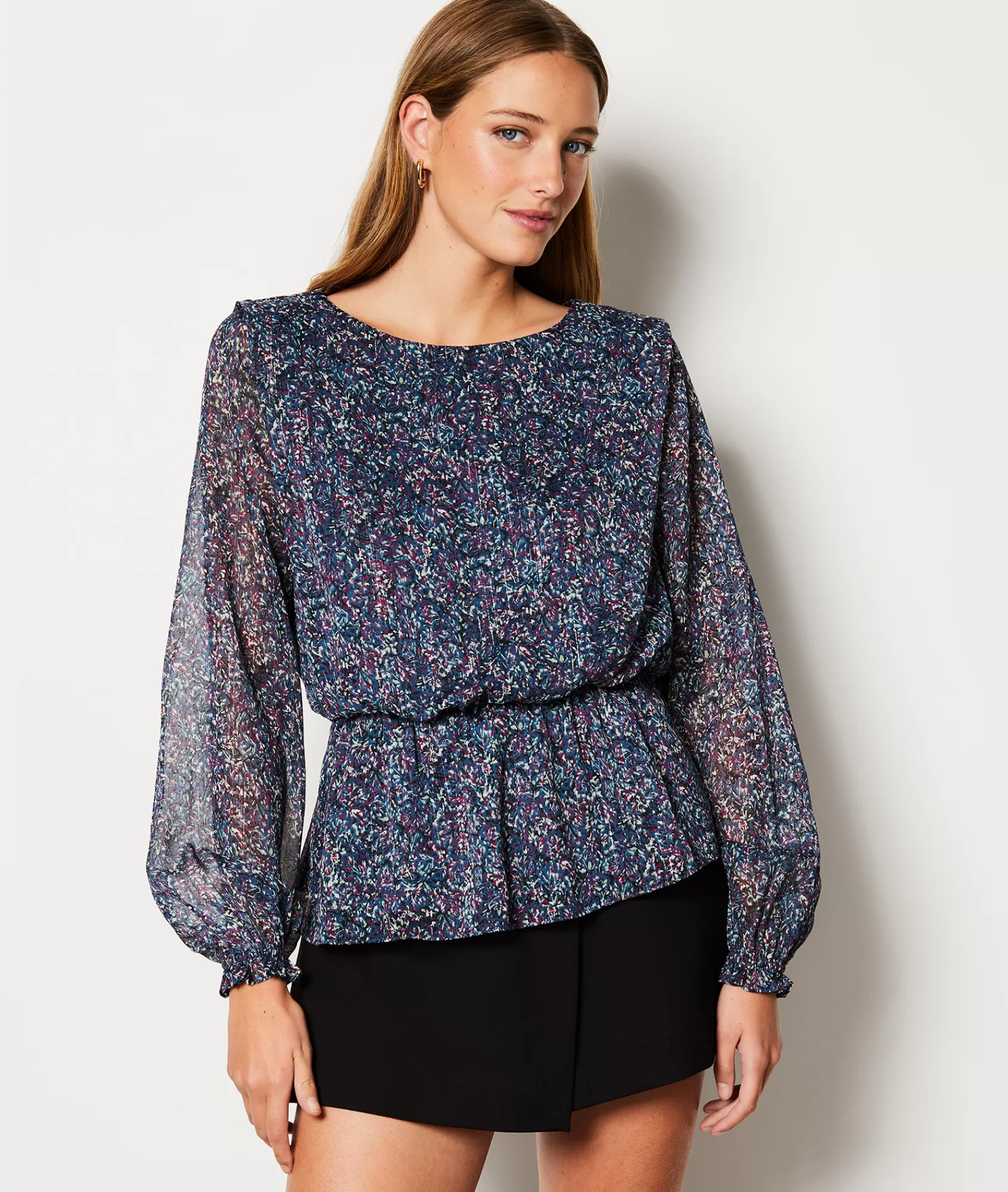 Etam Printed Blouses & Shirts | Flowy Shirts>Blouse à motifs
