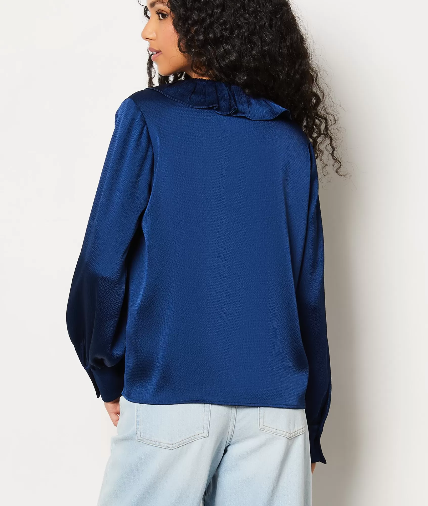 Etam Flowy Shirts | Chic Shirts>Blouse col à lacets