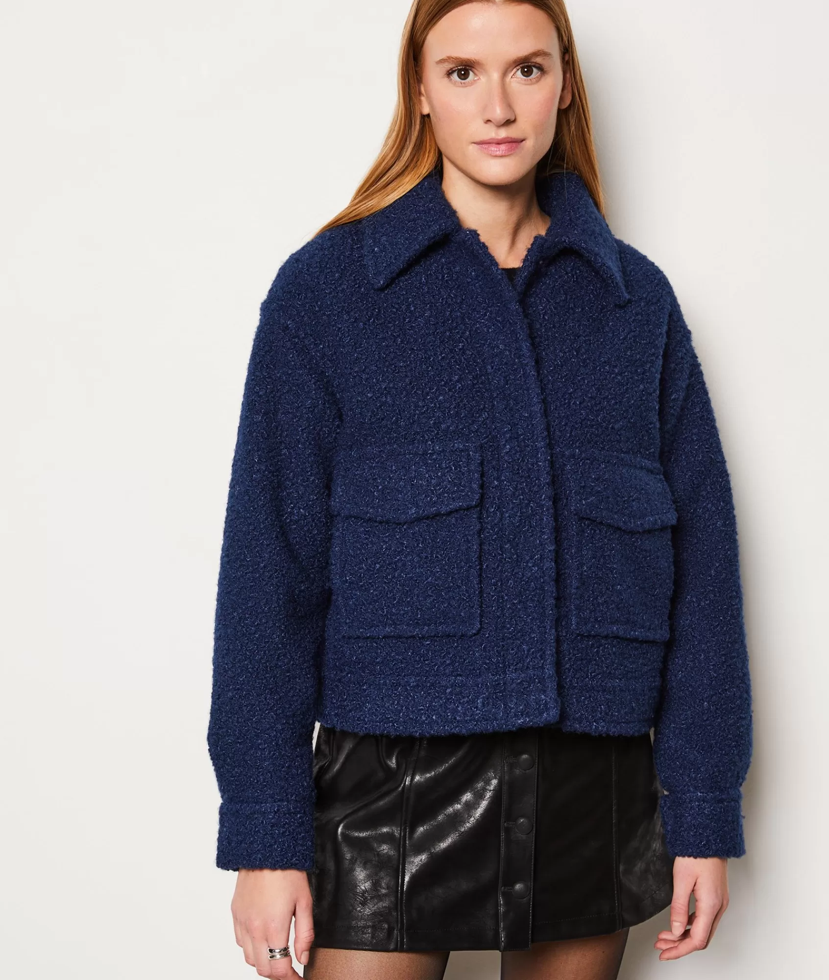 Etam Jackets>Blouson effet bouclette