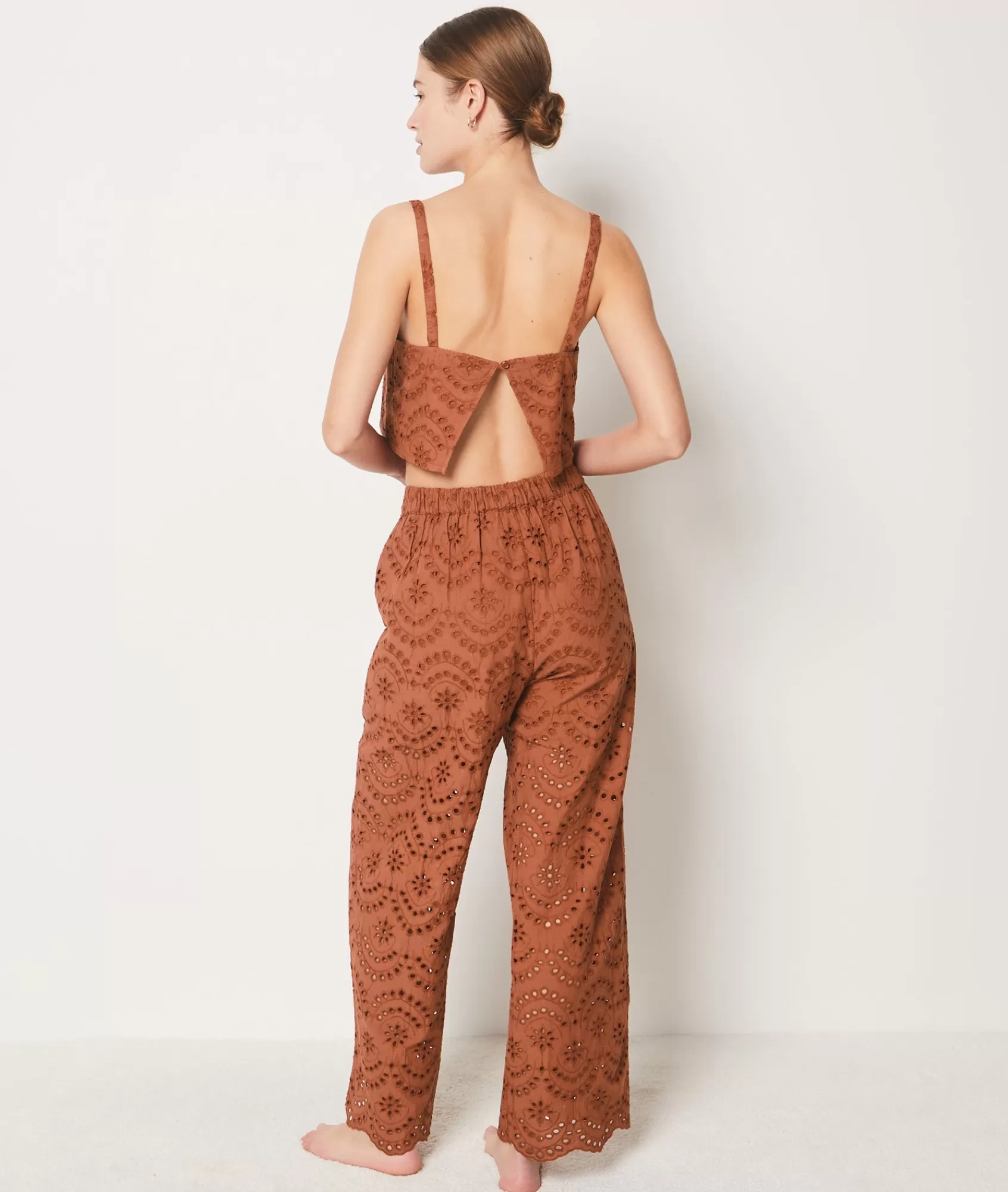 Etam Dresses & Cover-ups>Broderie Anglaise Trousers