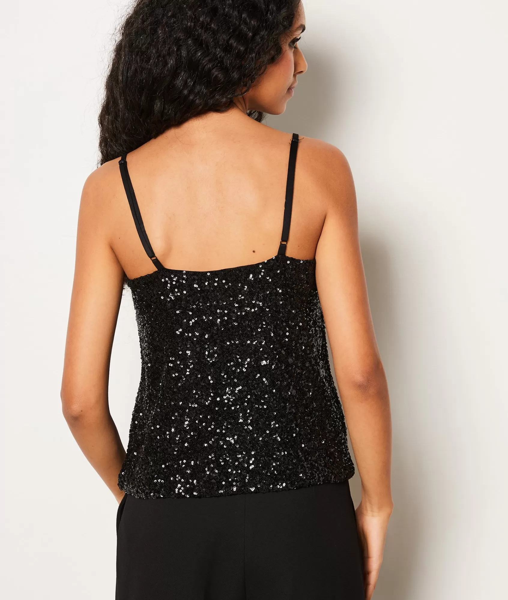 Etam Sequin | Tanks & Camis>Caraco à sequins
