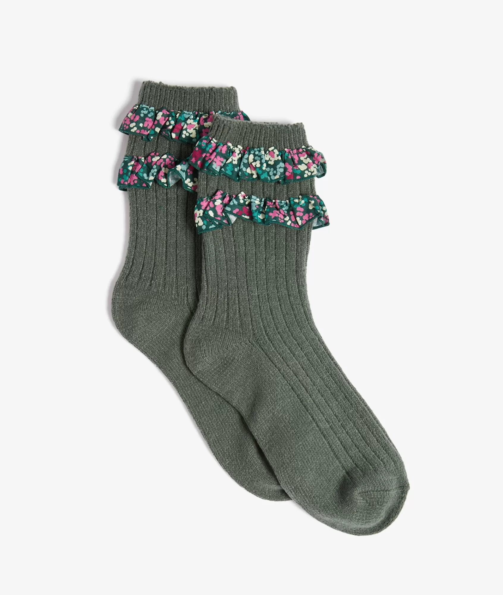 Etam Slippers>Chaussettes à volants