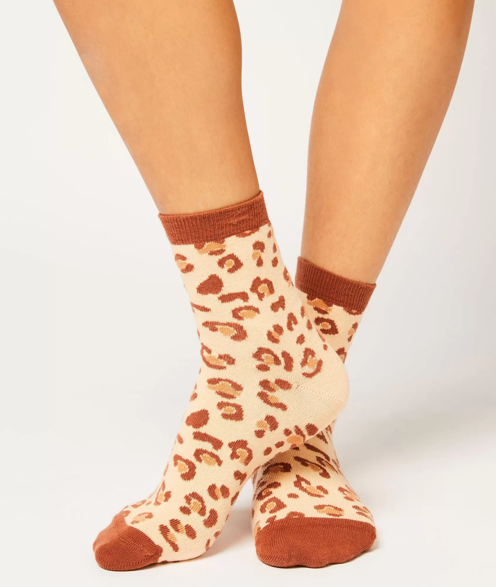 Etam Socks | Tights And Stockings>Chaussettes motifs léopard
