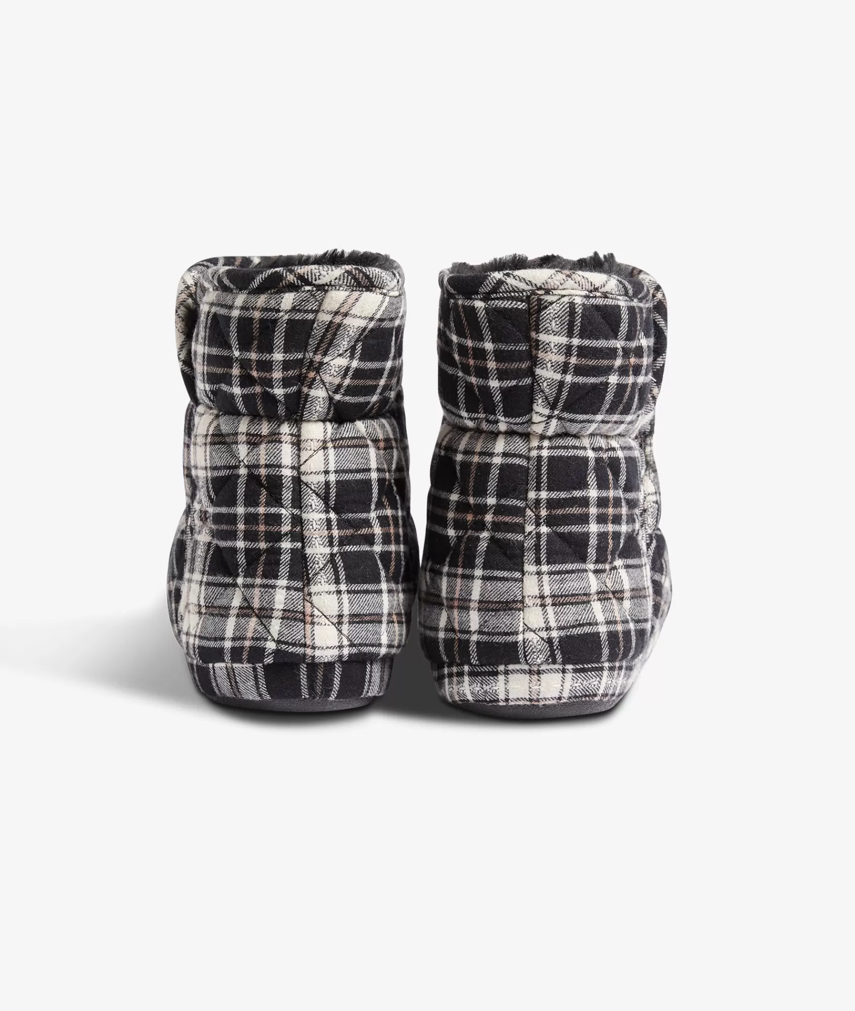 Etam Slippers>Chaussons bottines à ccarreaux