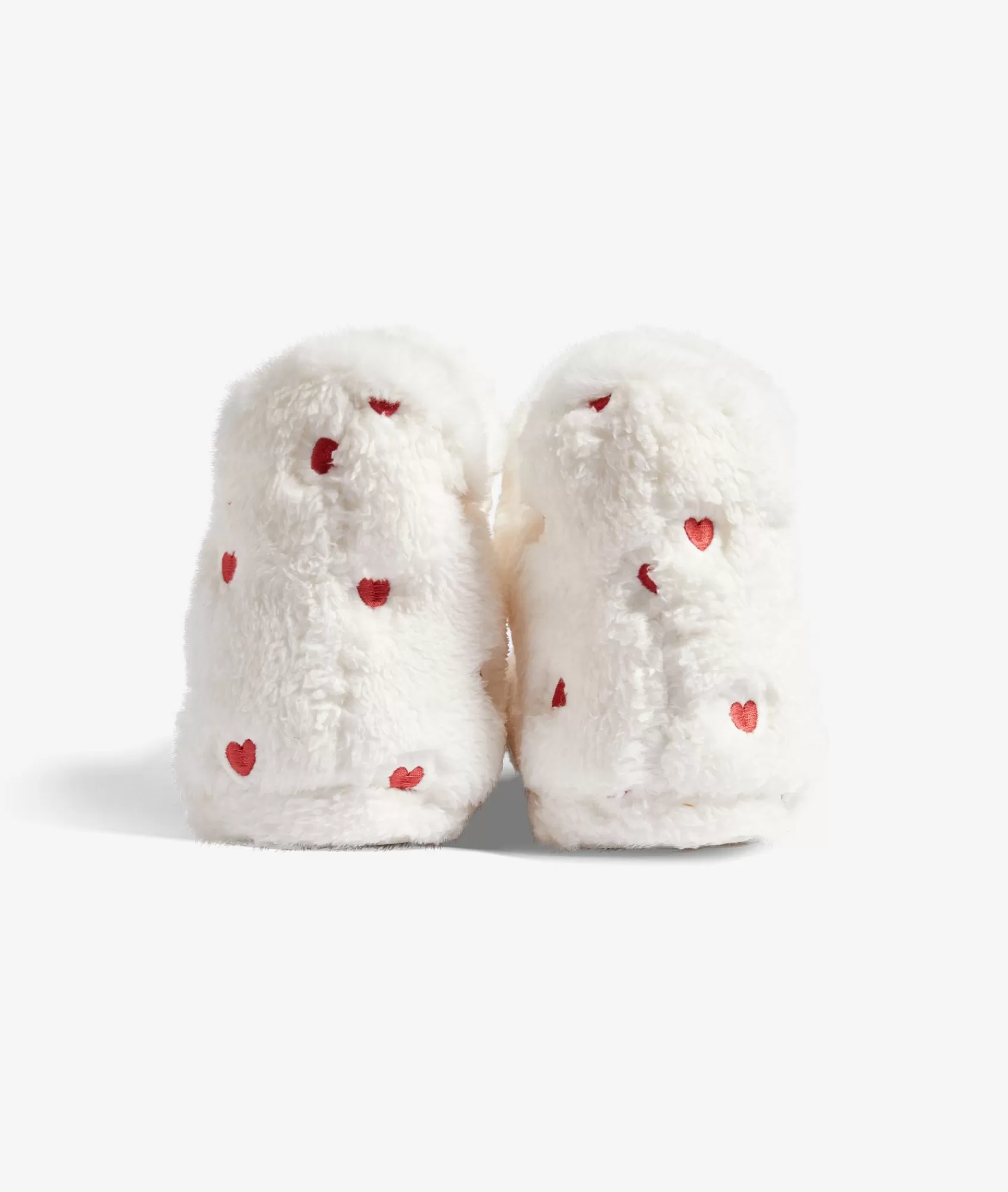 Etam Slippers>Chaussons bottines coeurs
