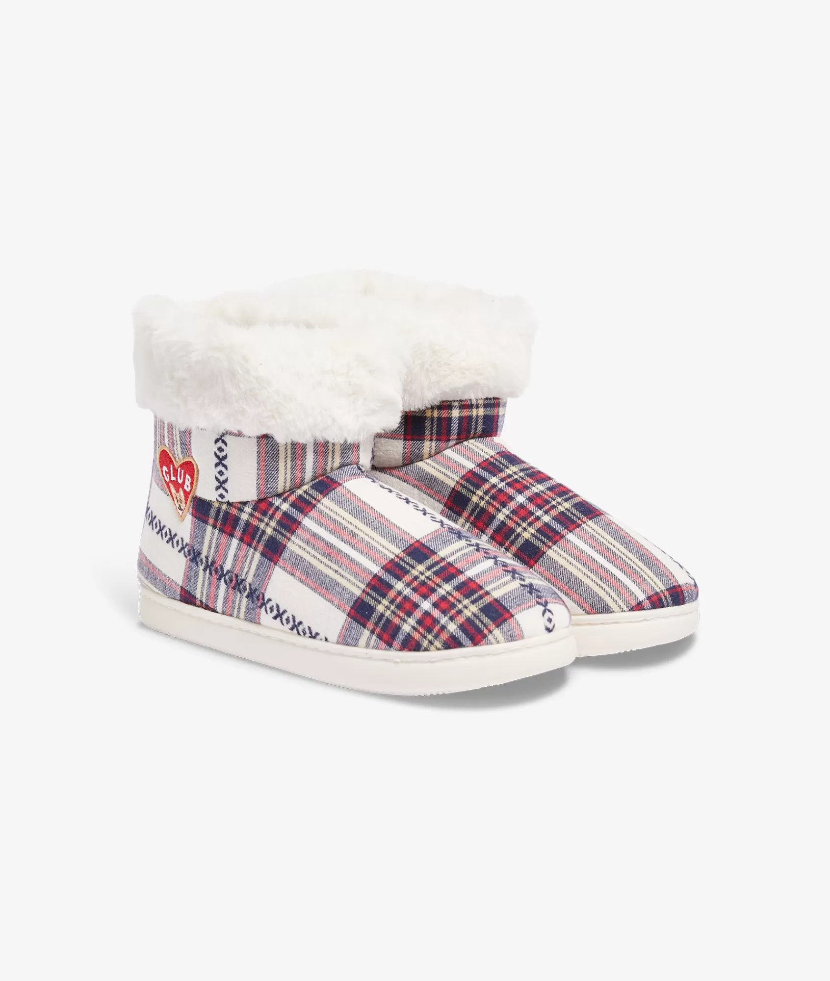 Etam Slippers>Chaussons bottines fourrées