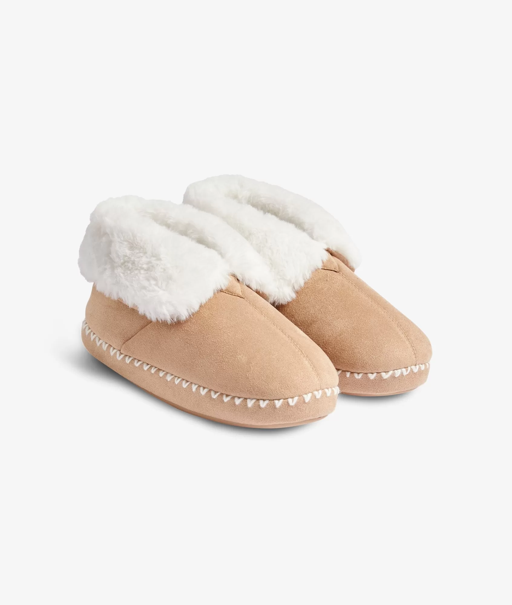 Etam Slippers>Chaussons bottines fourrés