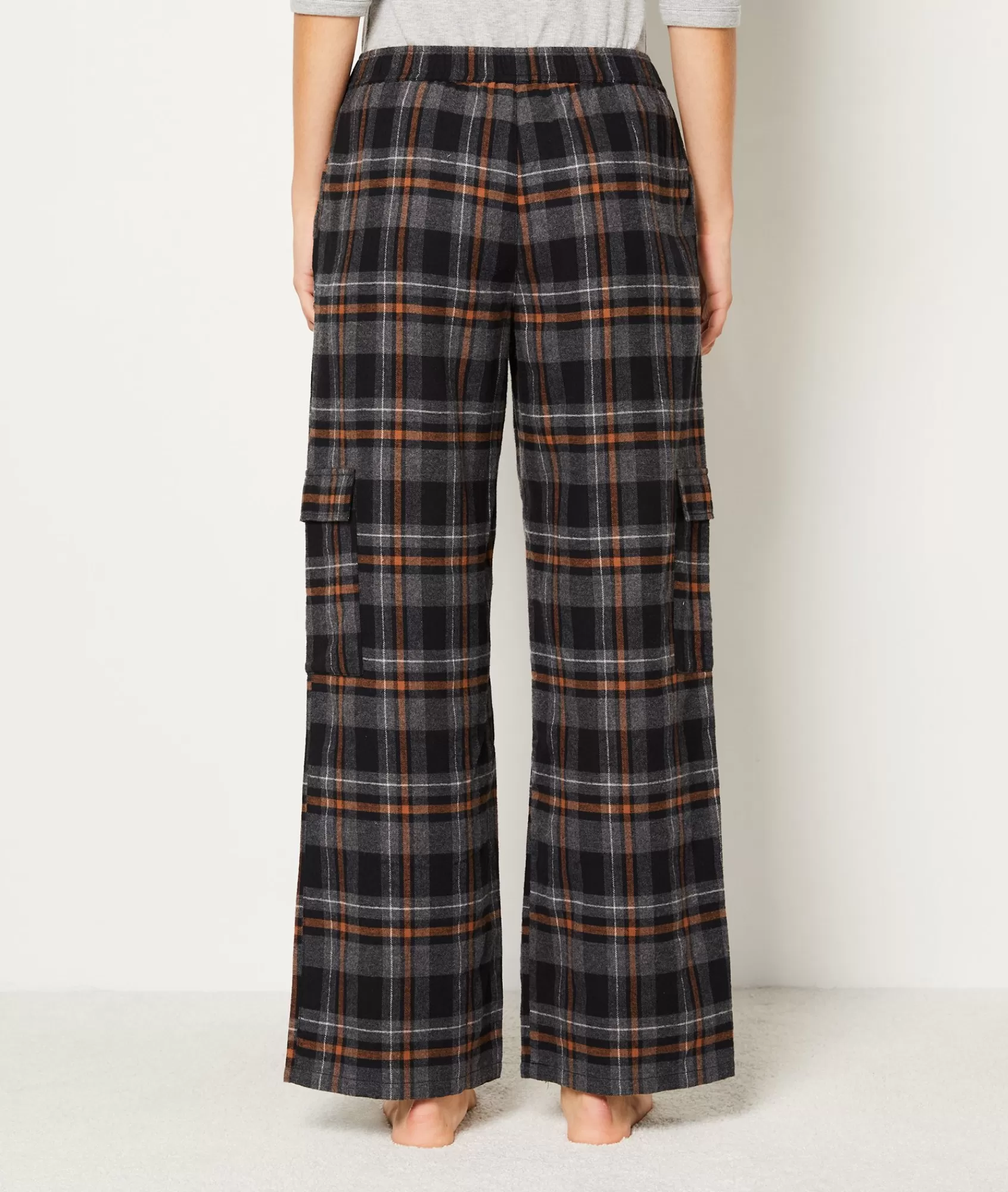 Etam Loungewear | Pyjama Bottoms>Checkered Flannel Pyjama Trousers