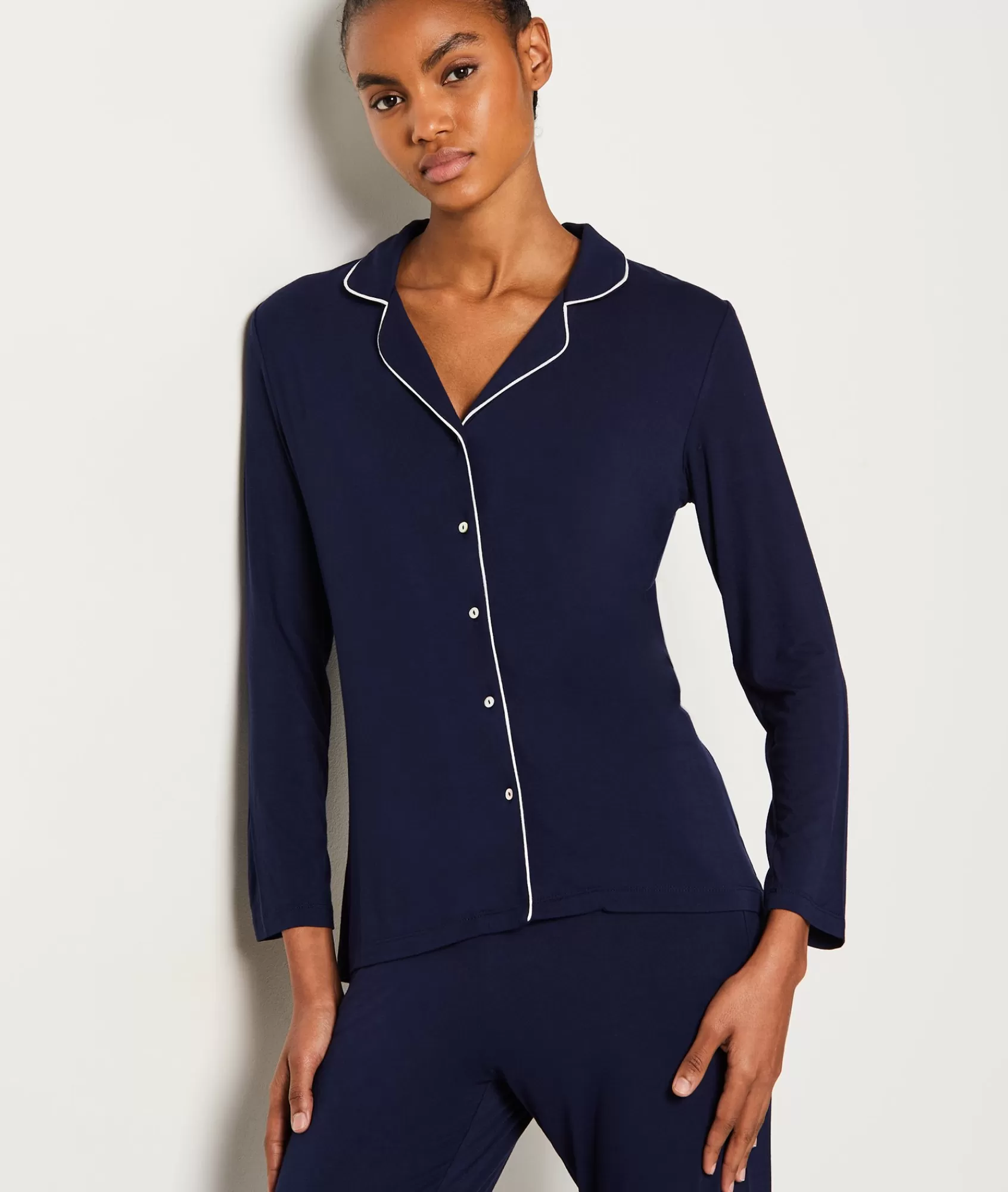 Etam Pyjama Tops>Chemise de pyjama manches longues