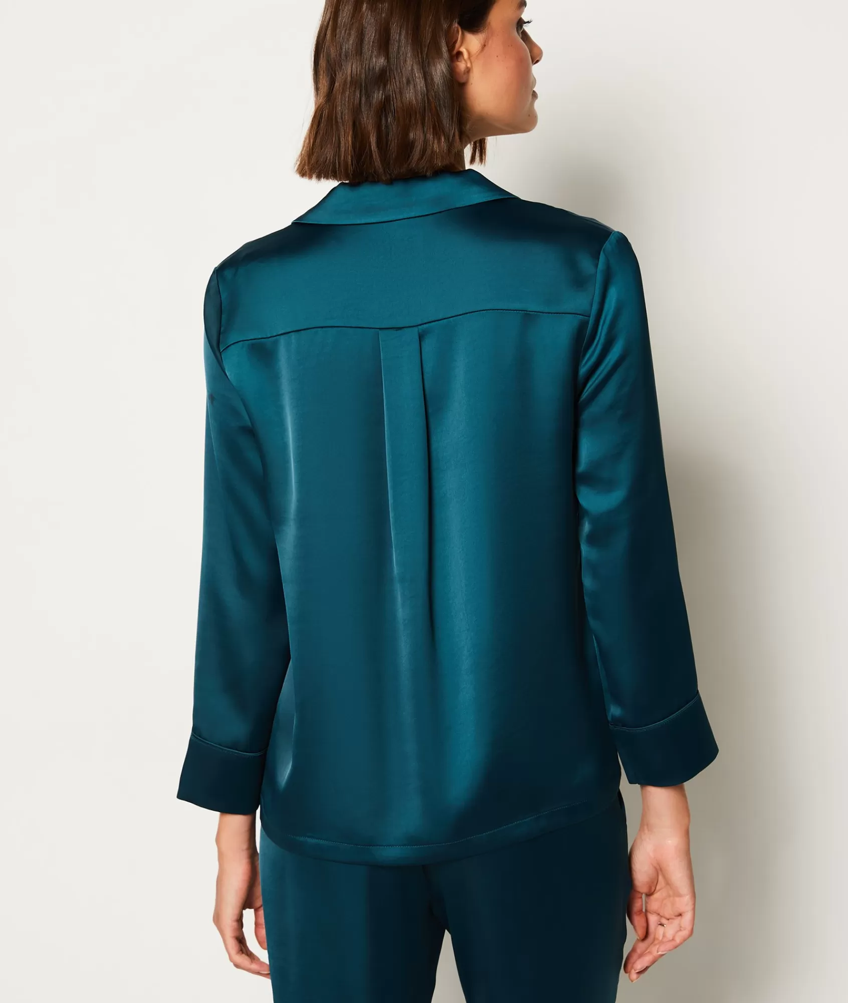 Etam Pyjama Tops>Chemise de pyjama satinée