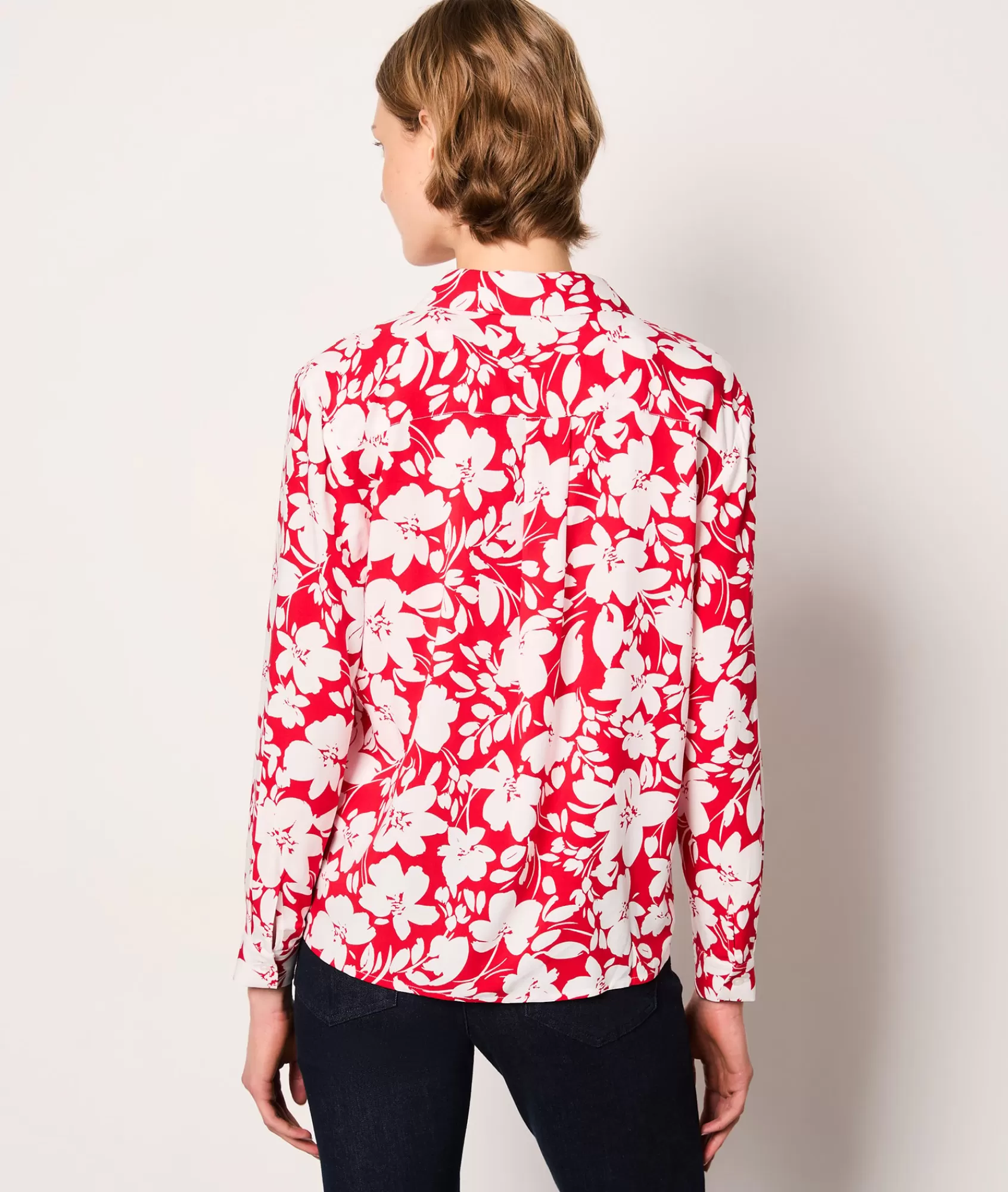 Etam Printed Blouses & Shirts | Flowy Shirts>Chemise manches longues fleurie