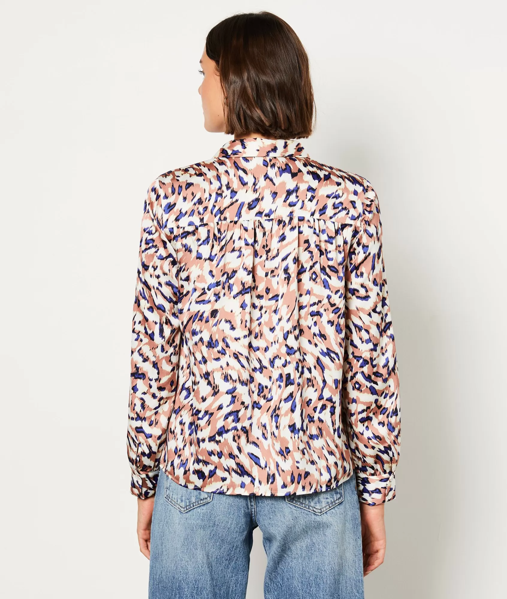 Etam Printed Blouses & Shirts | Flowy Shirts>Chemise manches longues imprimé