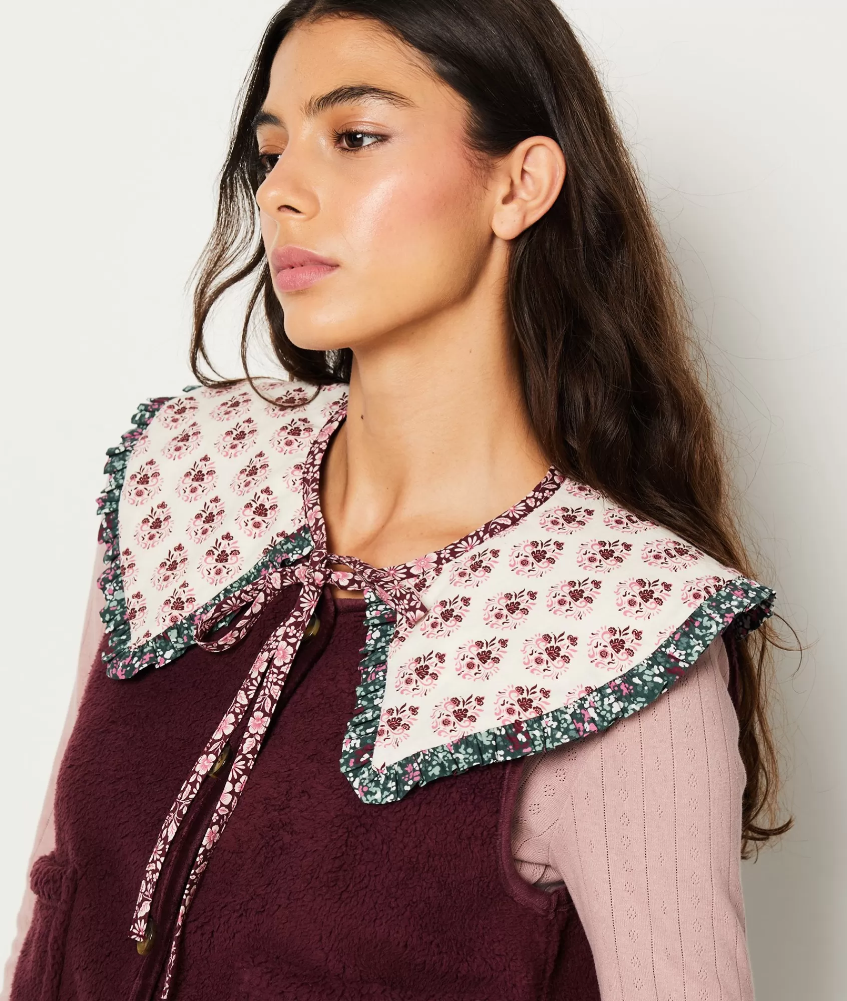 Etam Accessories>Col claudine en coton