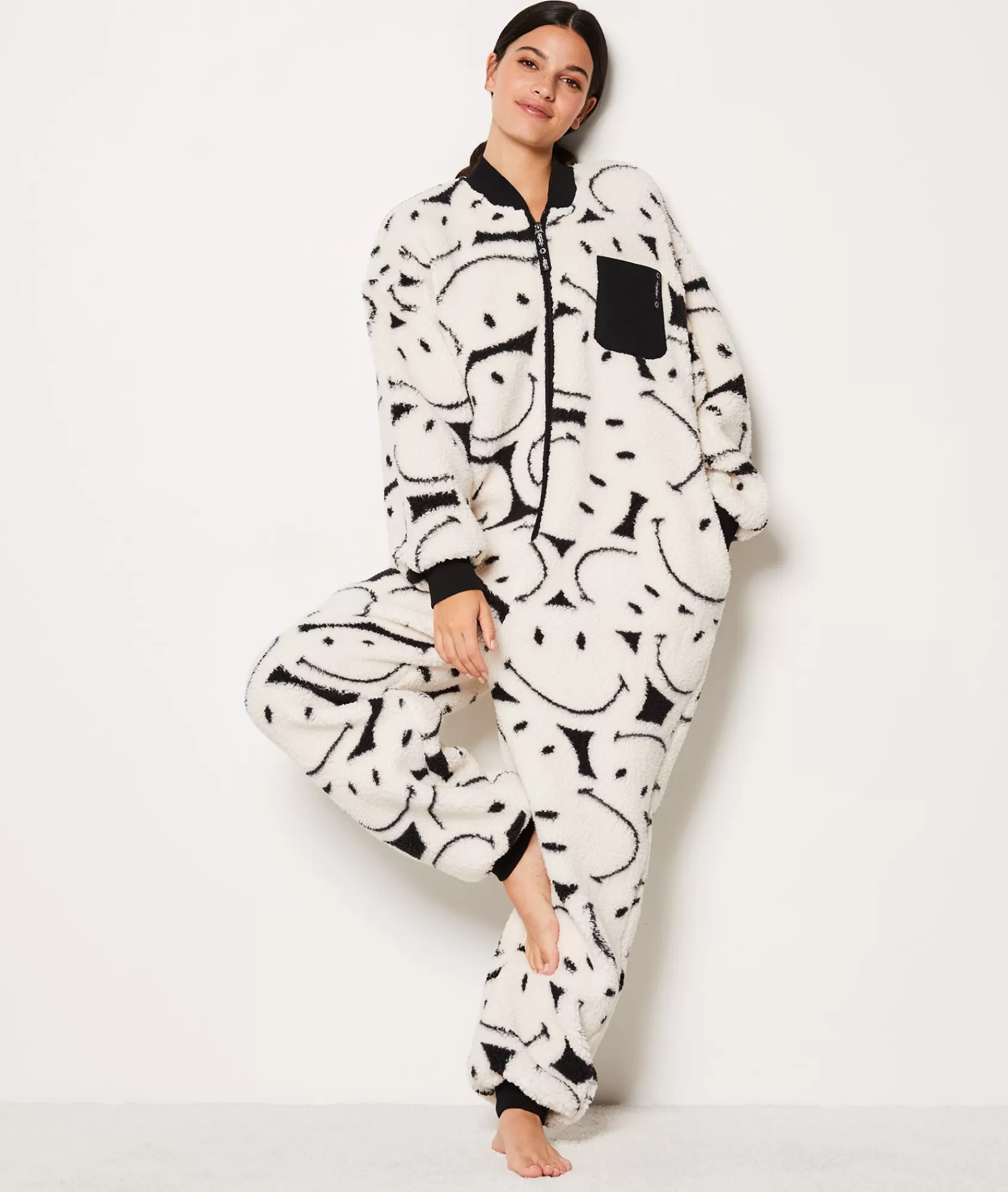 Etam Pyjama Jumpsuits>Combinaison polaire Smiley®ORIGINALS