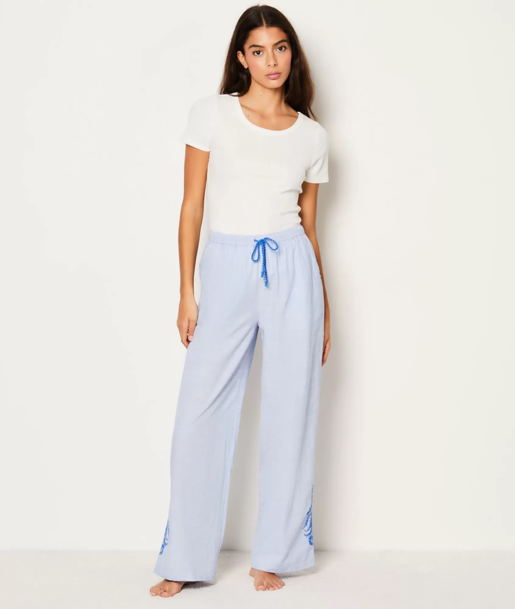 Etam Pyjama Bottoms>Cotton Pyjama Bottoms