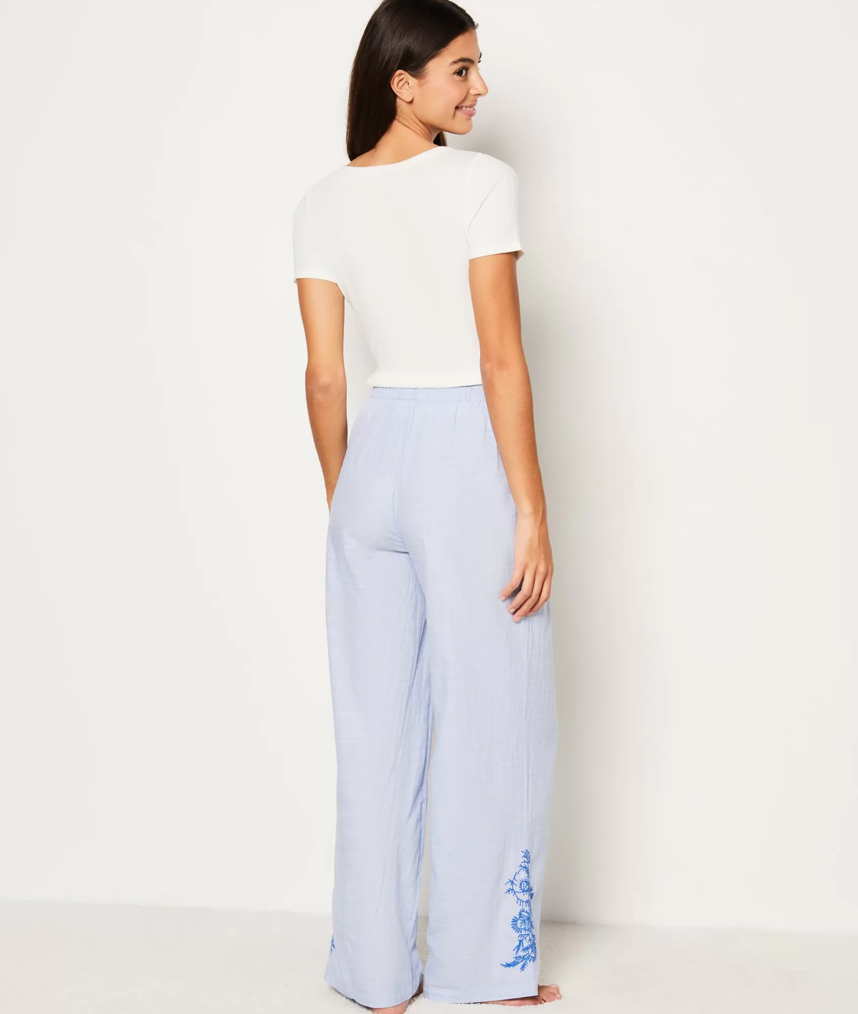 Etam Pyjama Bottoms>Cotton Pyjama Bottoms