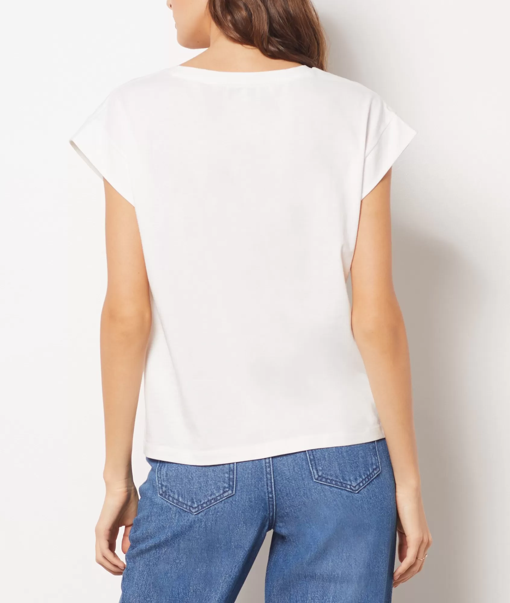 Etam T-shirts>Cotton T-Shirt