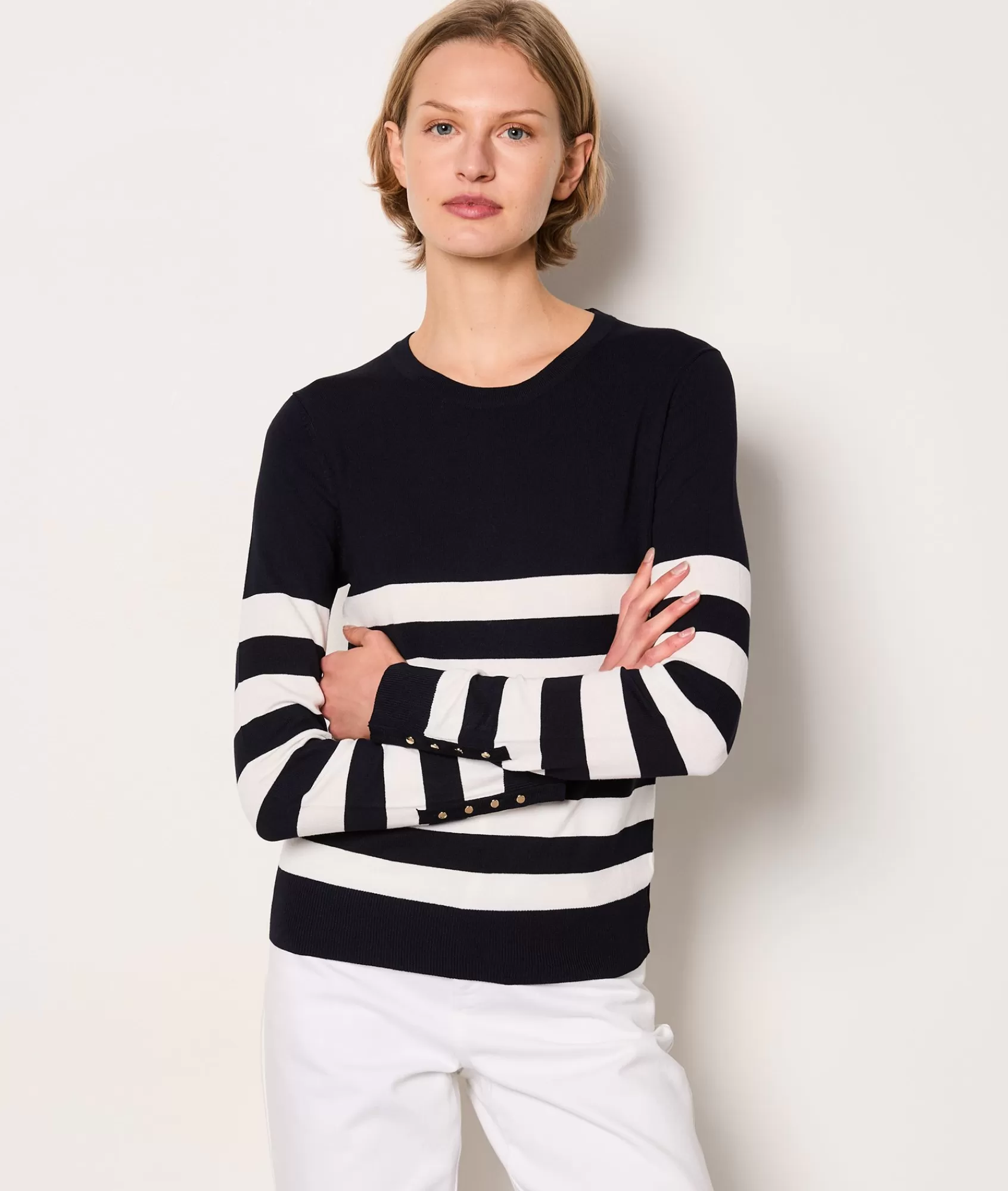 Etam Crewnecks>Crew Neck Sweater