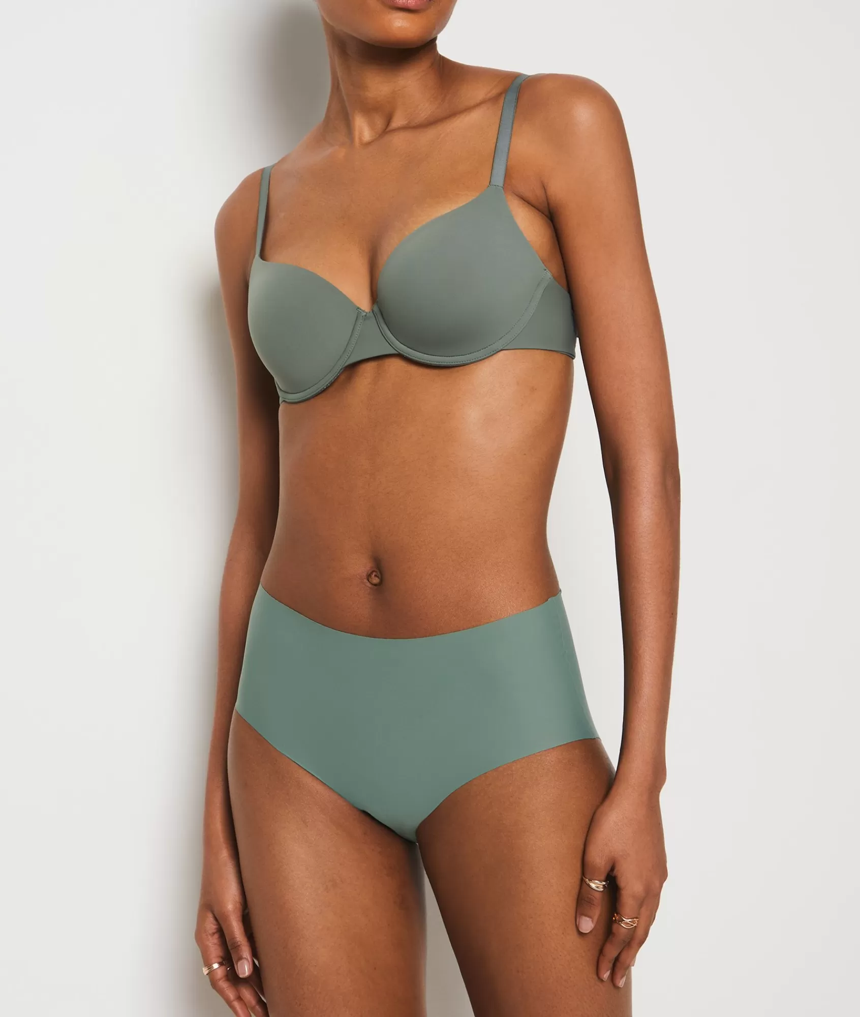 Etam High-waist | Briefs>Culotte midi en microfibre