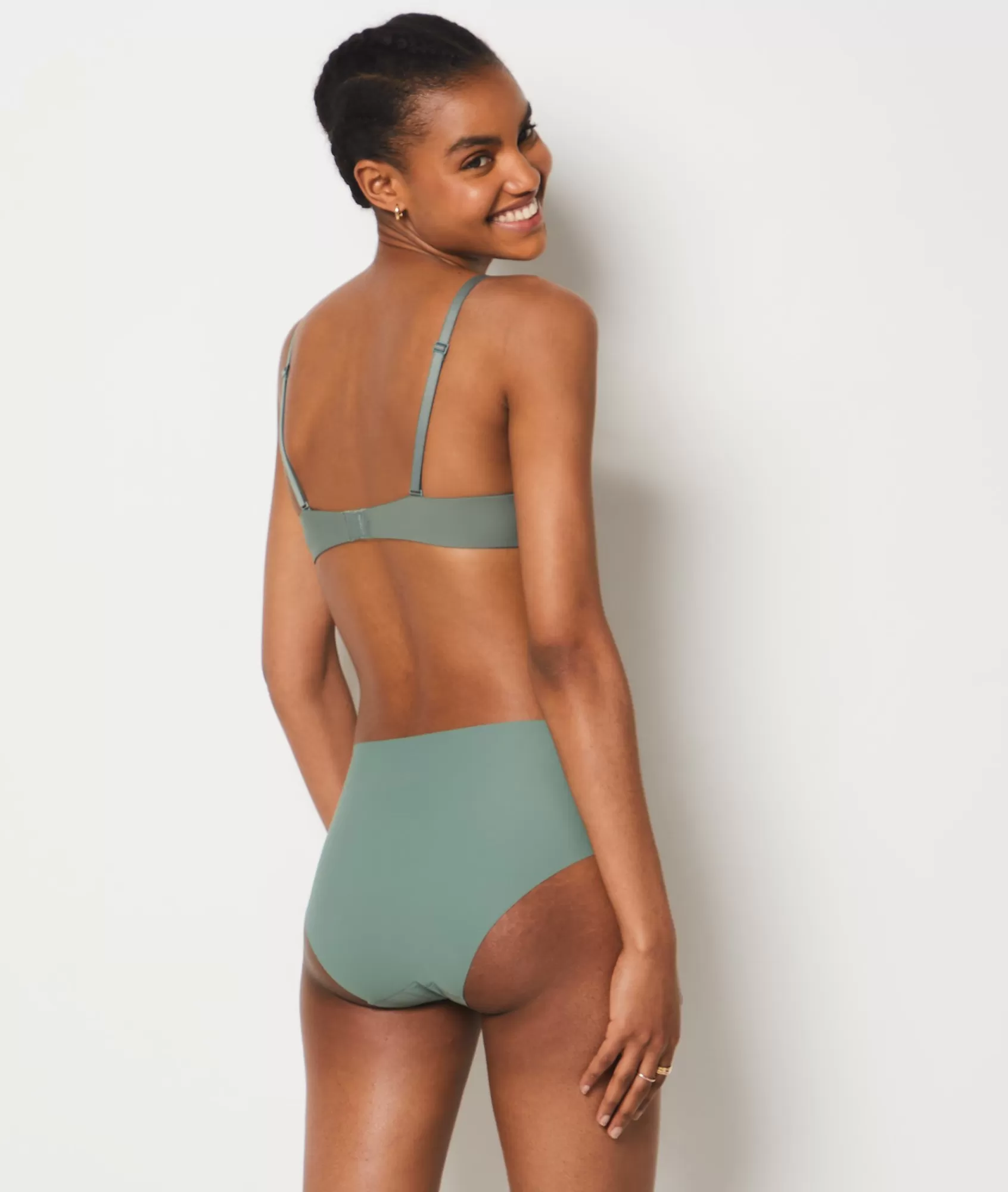 Etam High-waist | Briefs>Culotte midi en microfibre