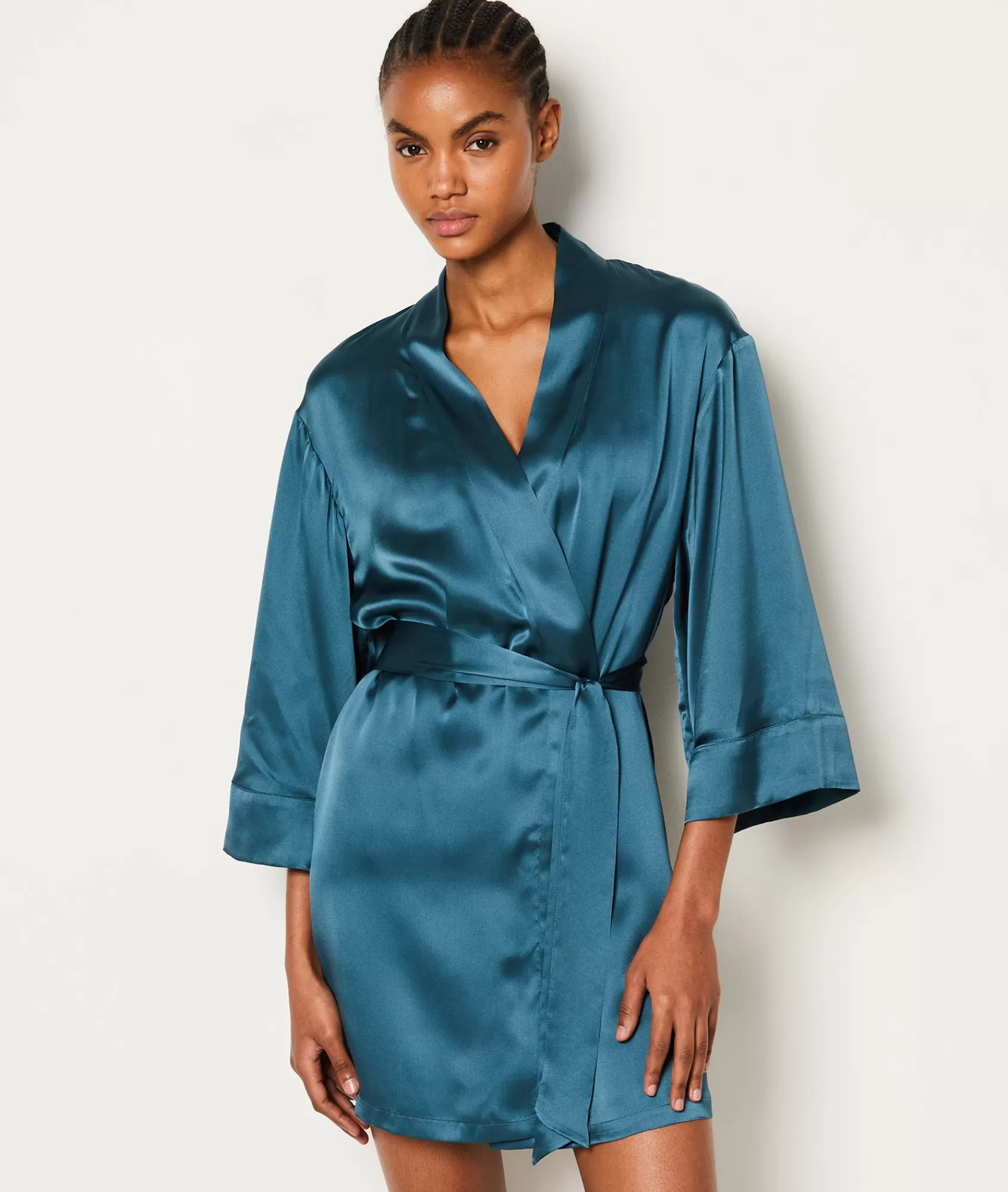 Etam Robes & Kimonos>Déshabillé en soie