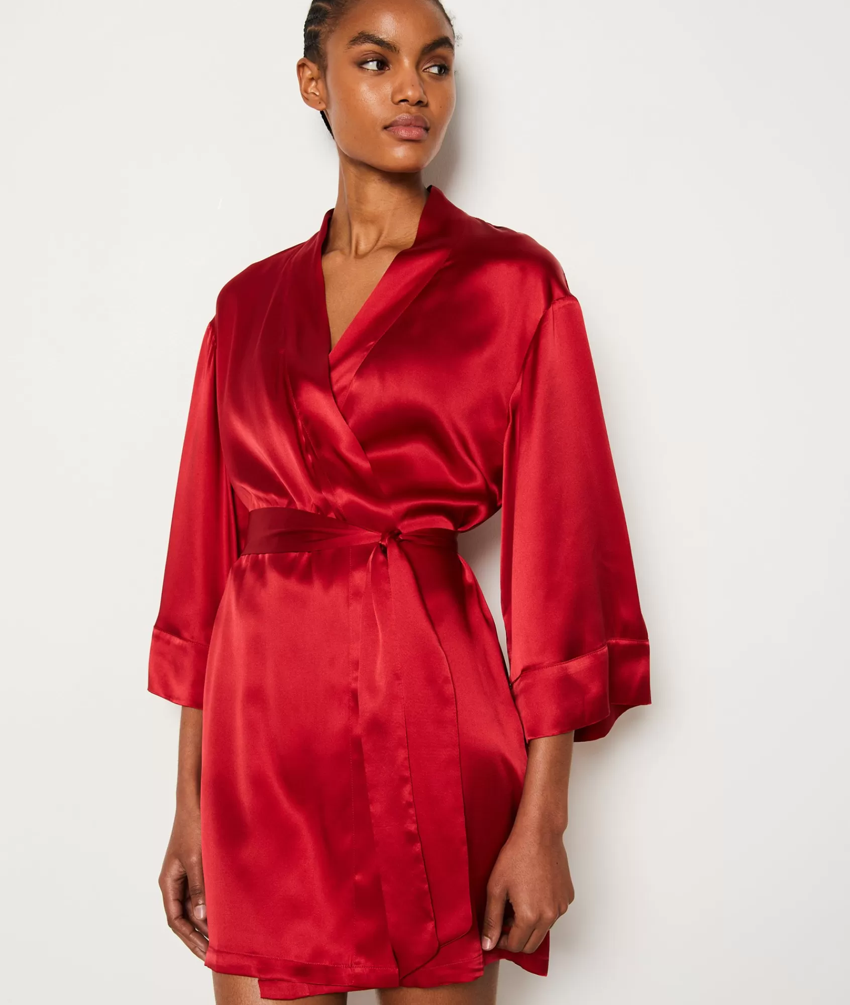 Etam Robes & Kimonos>Déshabillé en soie