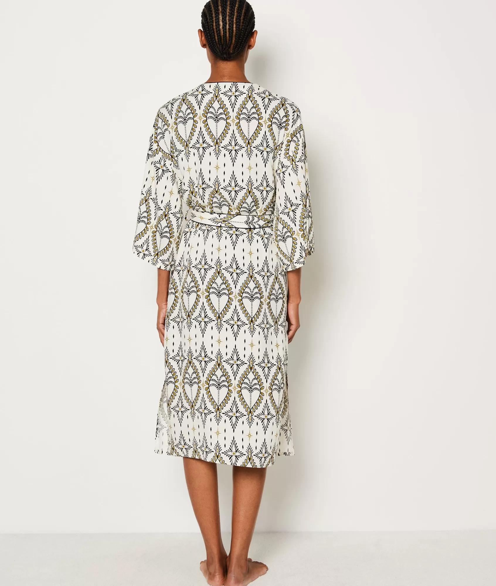 Etam Robes & Kimonos>Déshabillé long imprimé