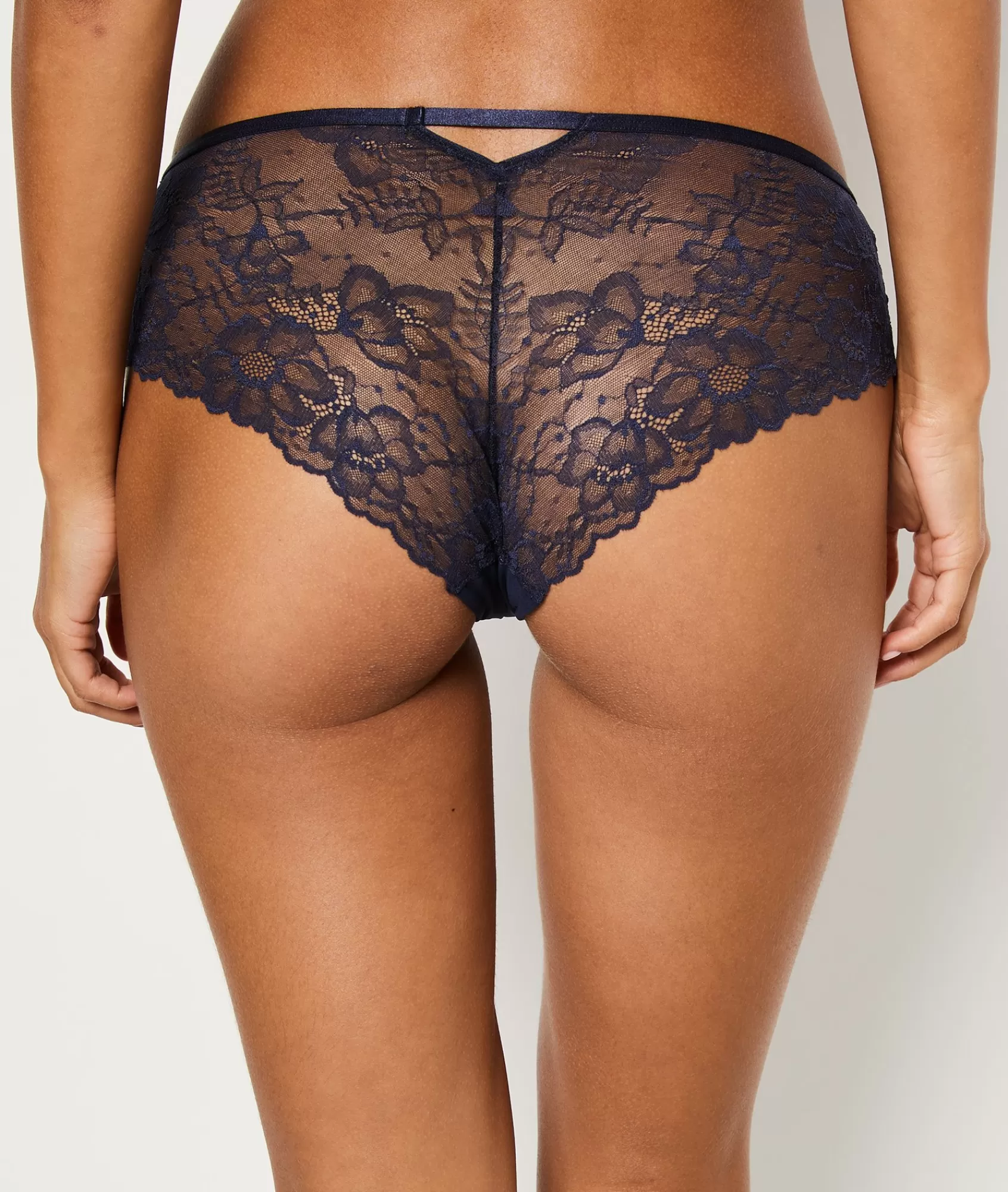 BOY Etam Boyshorts>Embroidered Tulle Boyshort