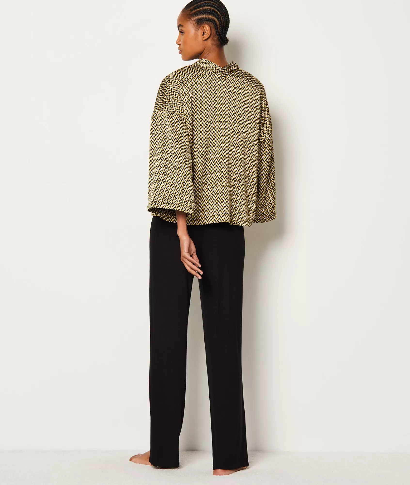 Etam 2 And 3-piece Pyjamas>Ensemble 3 pièces de pyjama velours