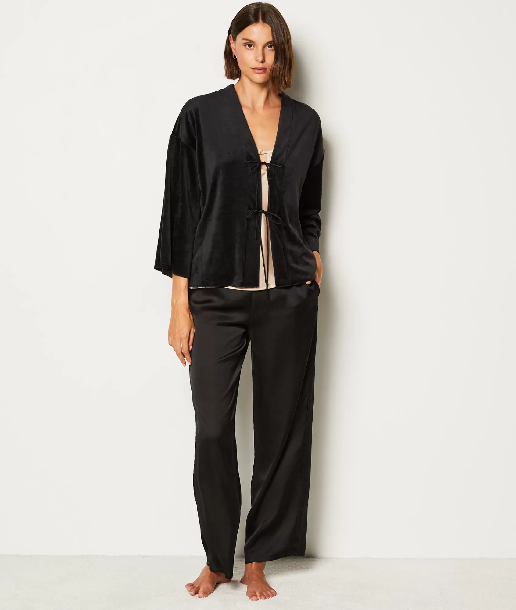 Etam 2 And 3-piece Pyjamas>Ensemble 3 pièces de pyjamas en velours