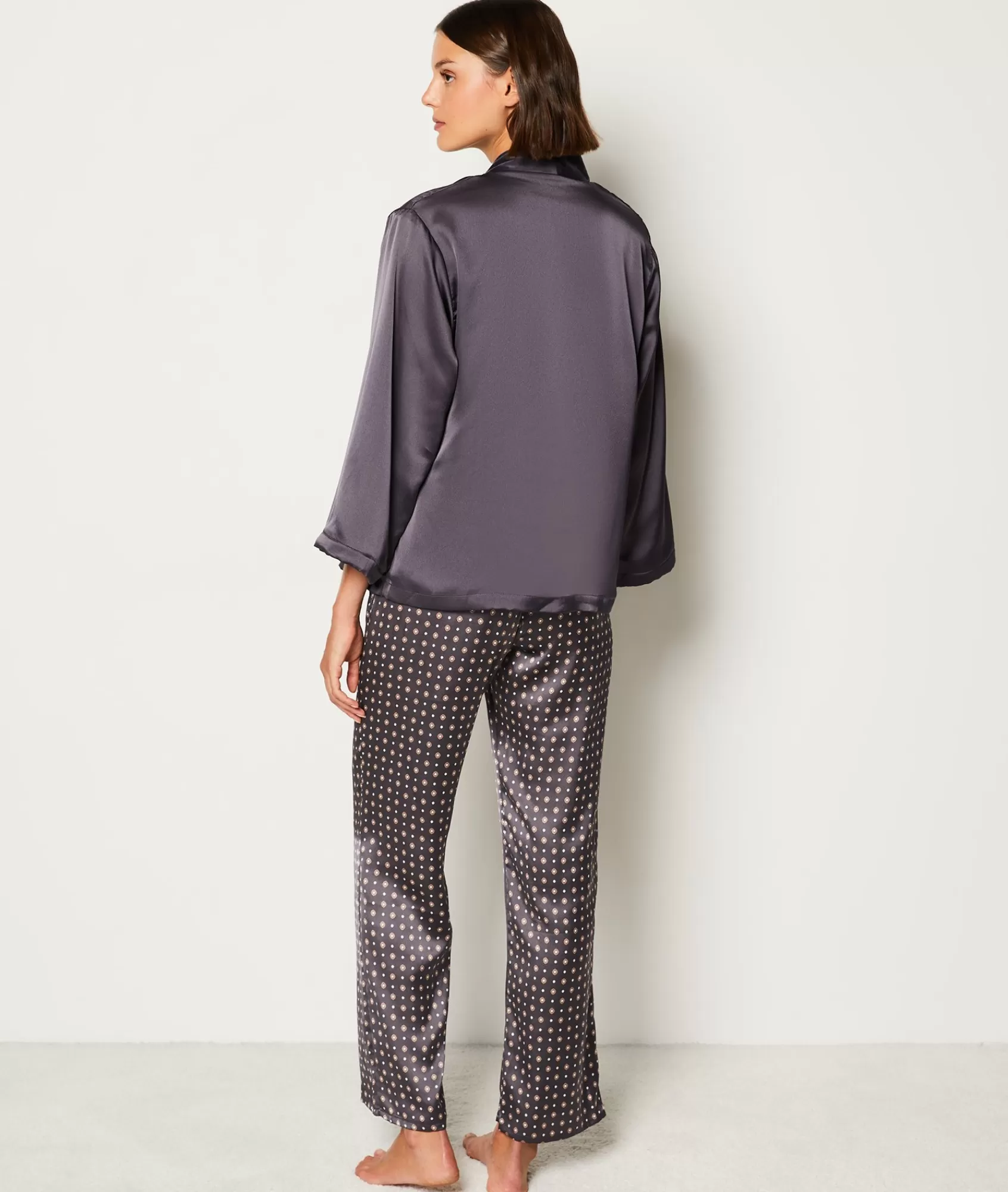 Etam 2 And 3-piece Pyjamas>Ensemble 3 pièces de pyjamas satiné
