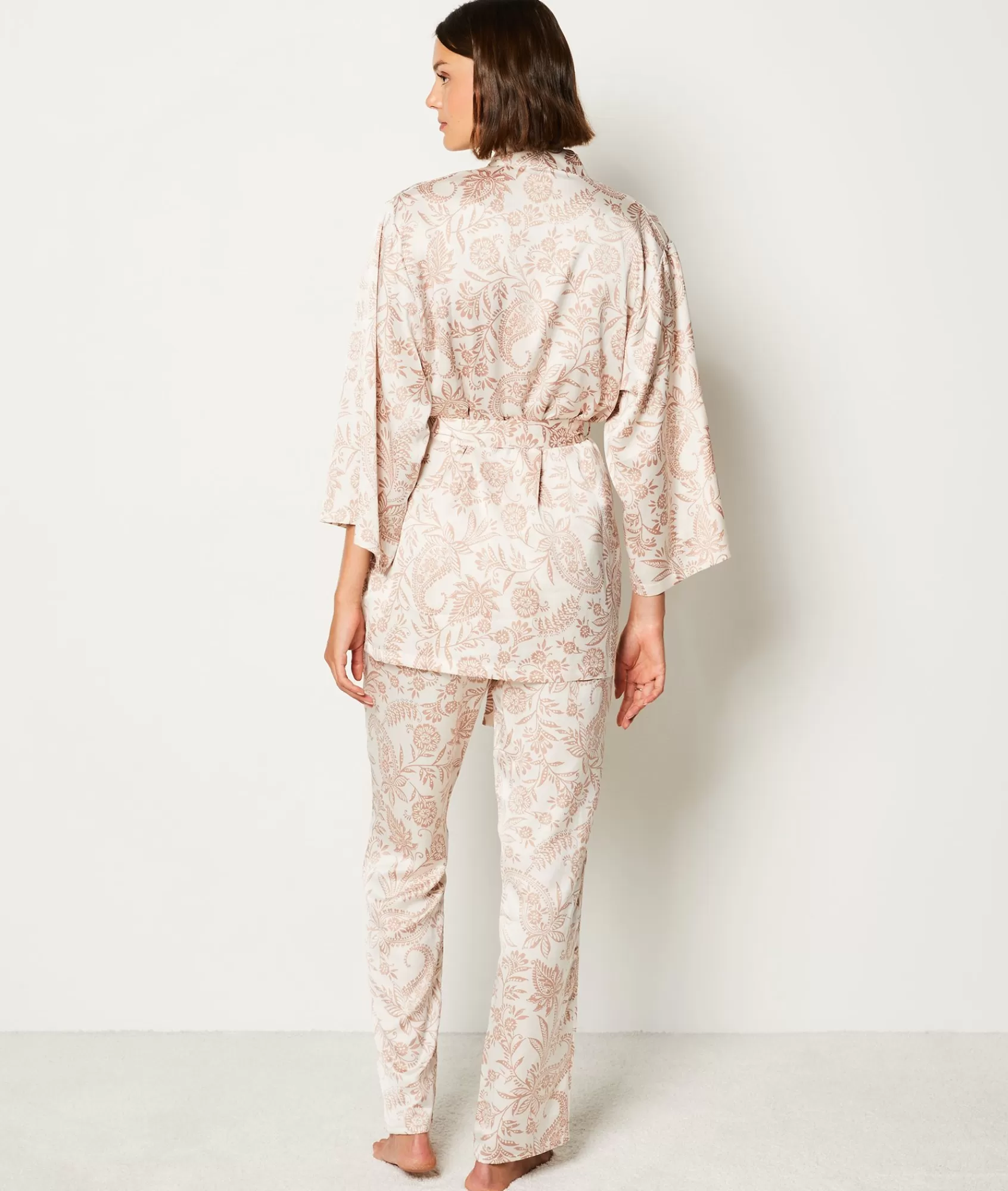 Etam 2 And 3-piece Pyjamas>Ensemble 3 pièces de pyjamas satiné