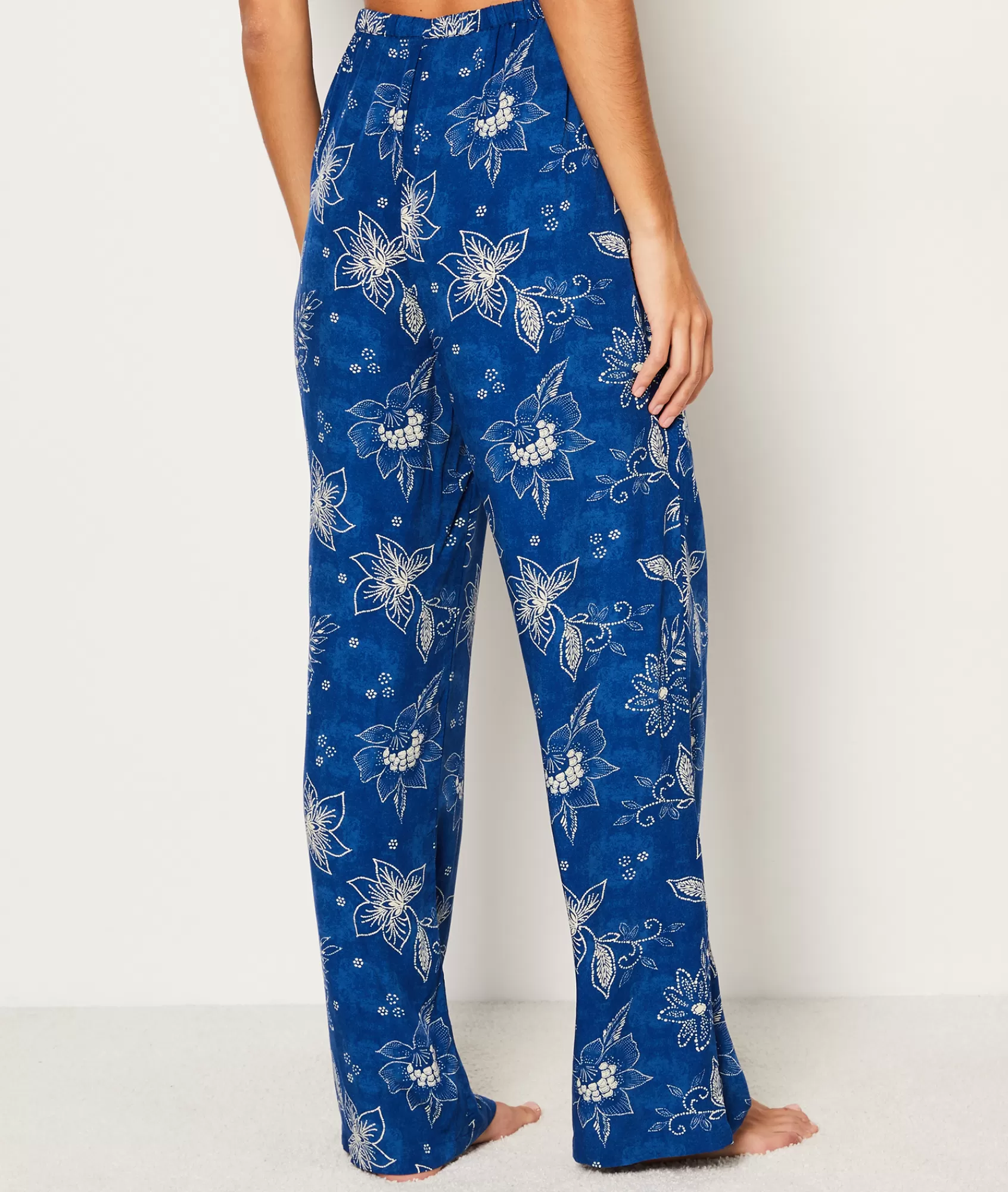 Etam Pyjama Bottoms>Flared Patterned Pyjama Bottoms