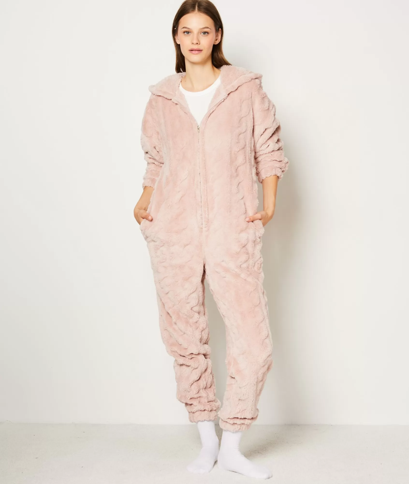 Etam Pyjama Jumpsuits>Fleece Jumpsuit
