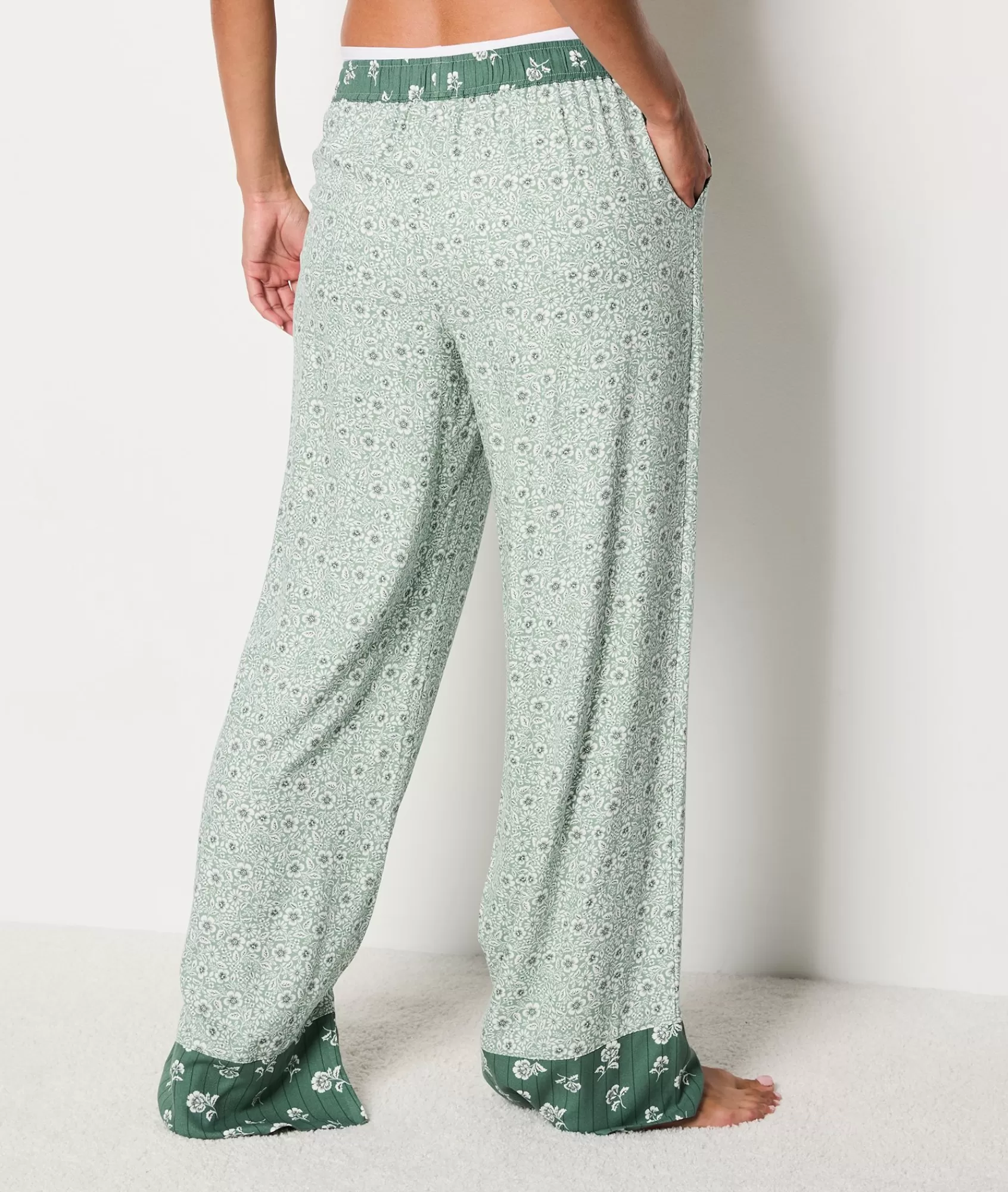 Etam Pyjama Bottoms>Floral Trousers