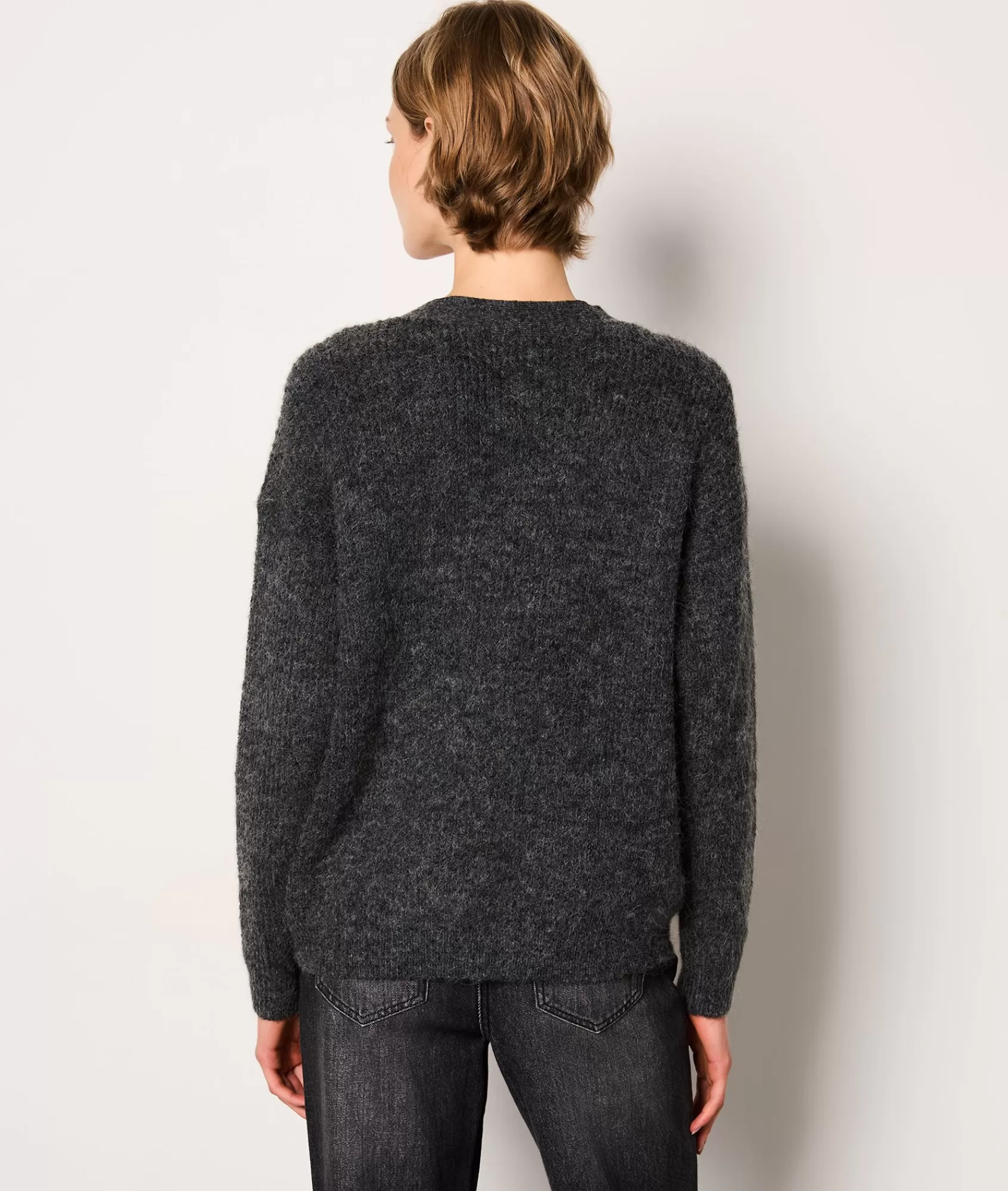 Etam V-necks>Gilet à boutons pailletés