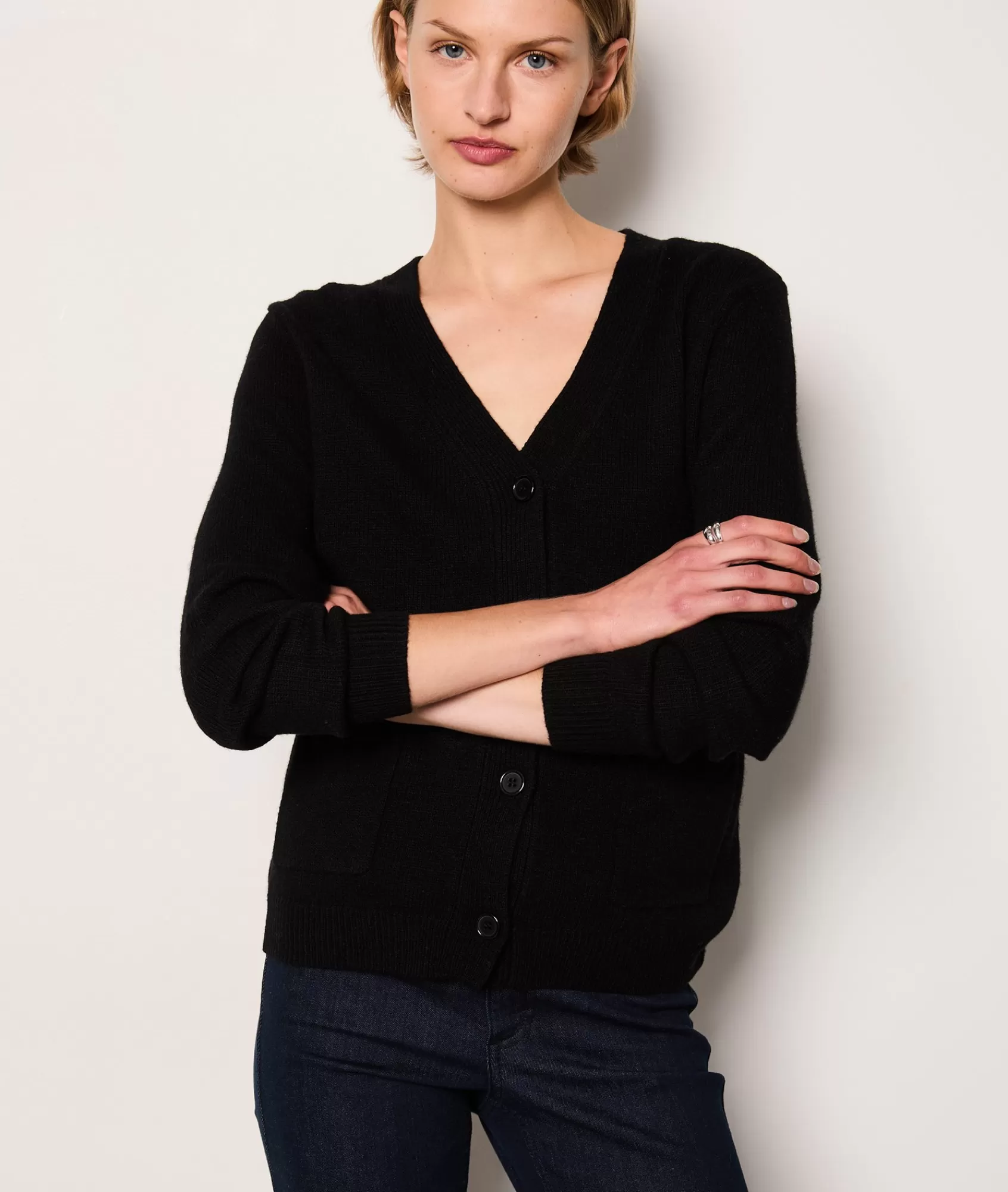 Etam V-necks>Gilet boutonné