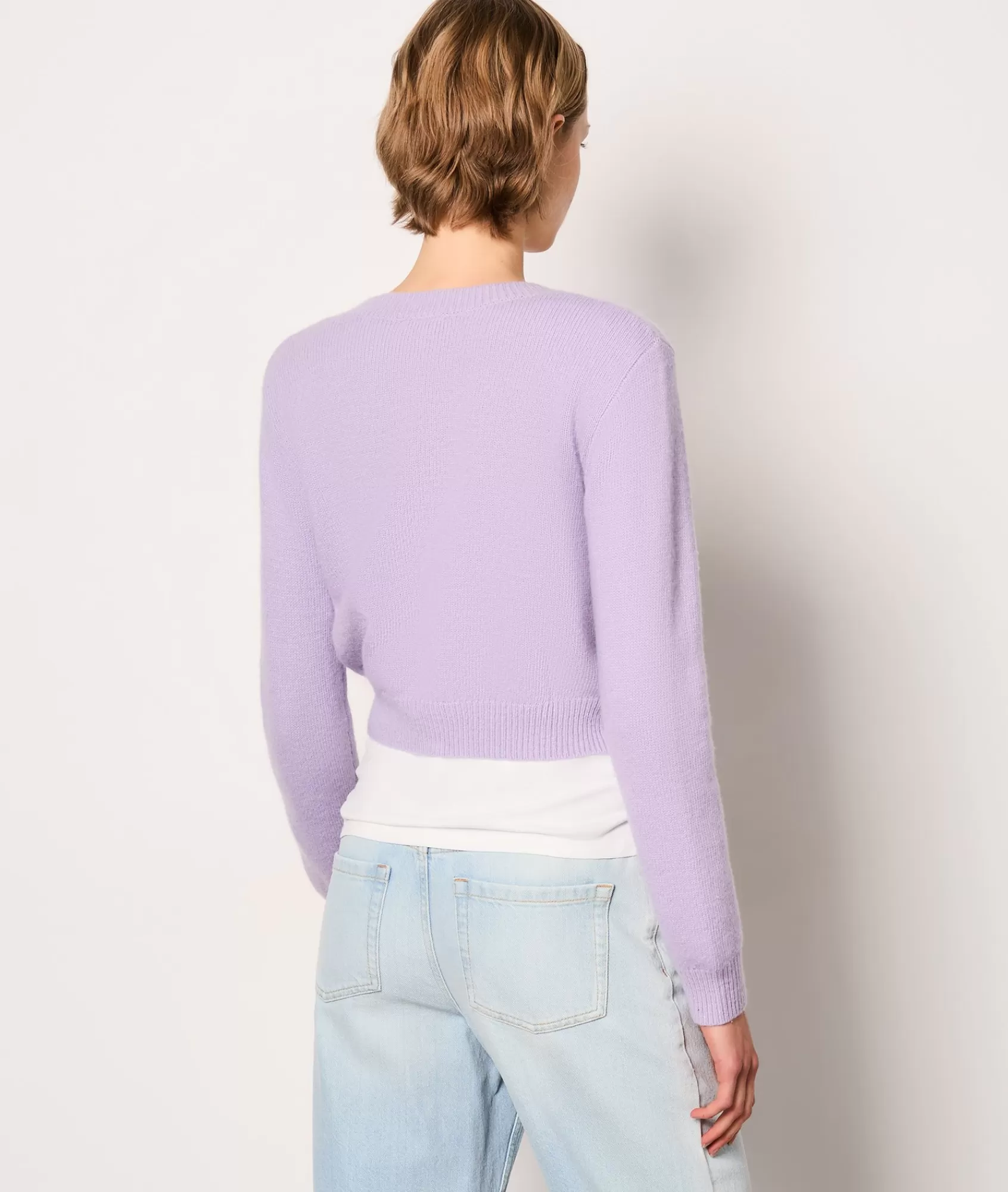 Etam Short Sleeves>Gilet court boutonné