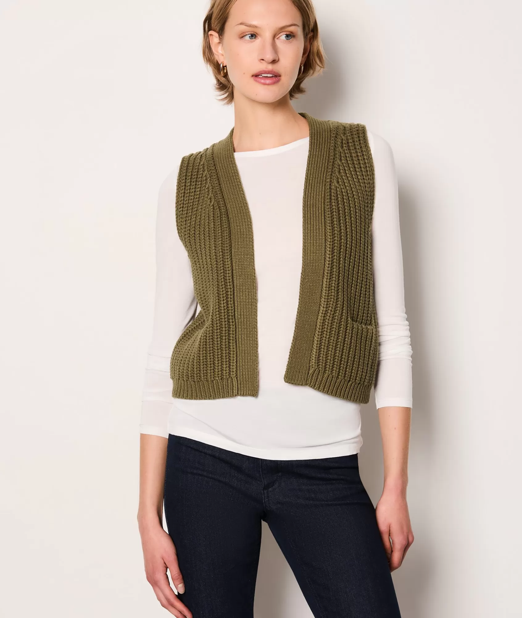 Etam Sleeveless | V-necks>Gilet sans manches
