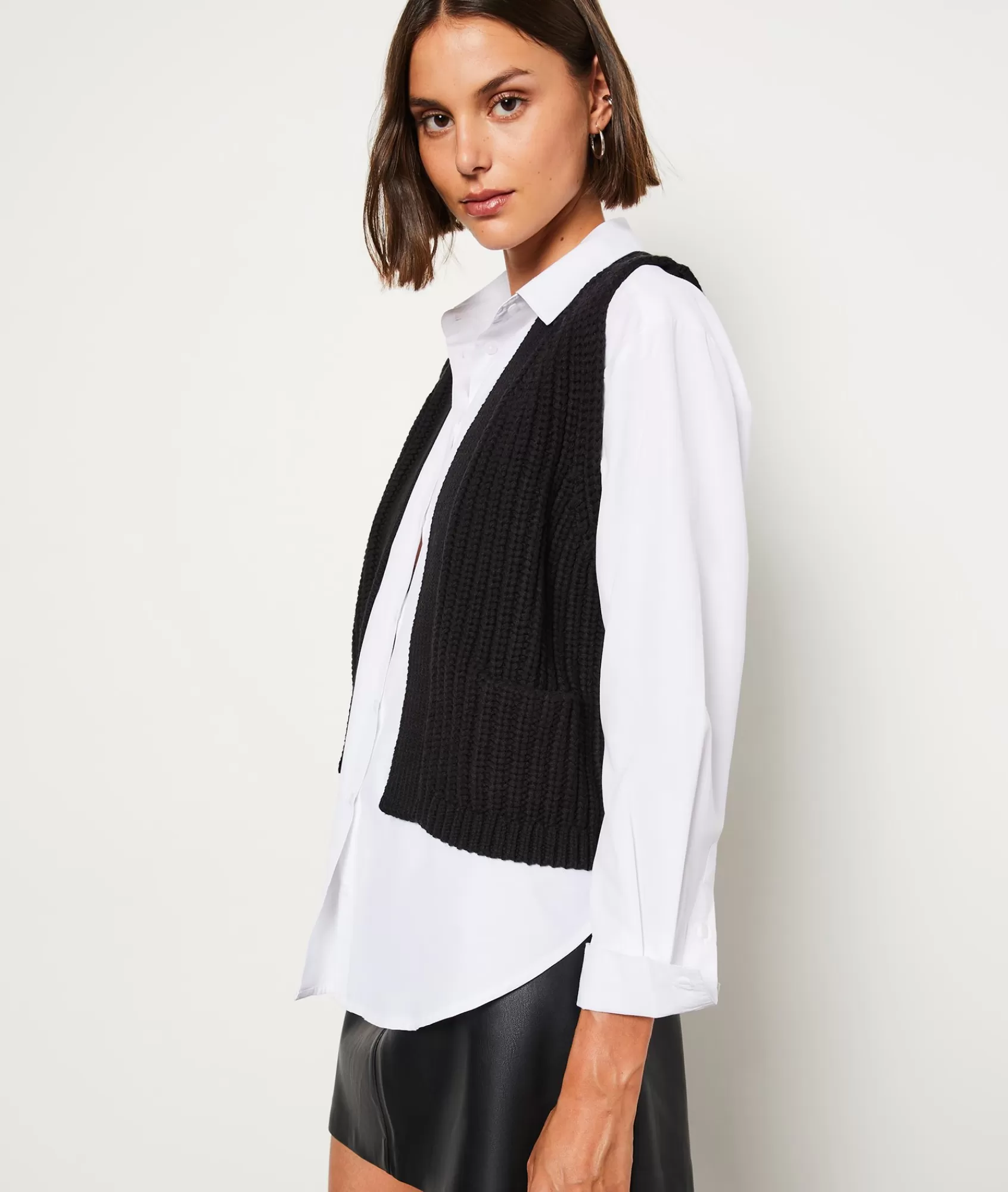 Etam Sleeveless | V-necks>Gilet sans manches