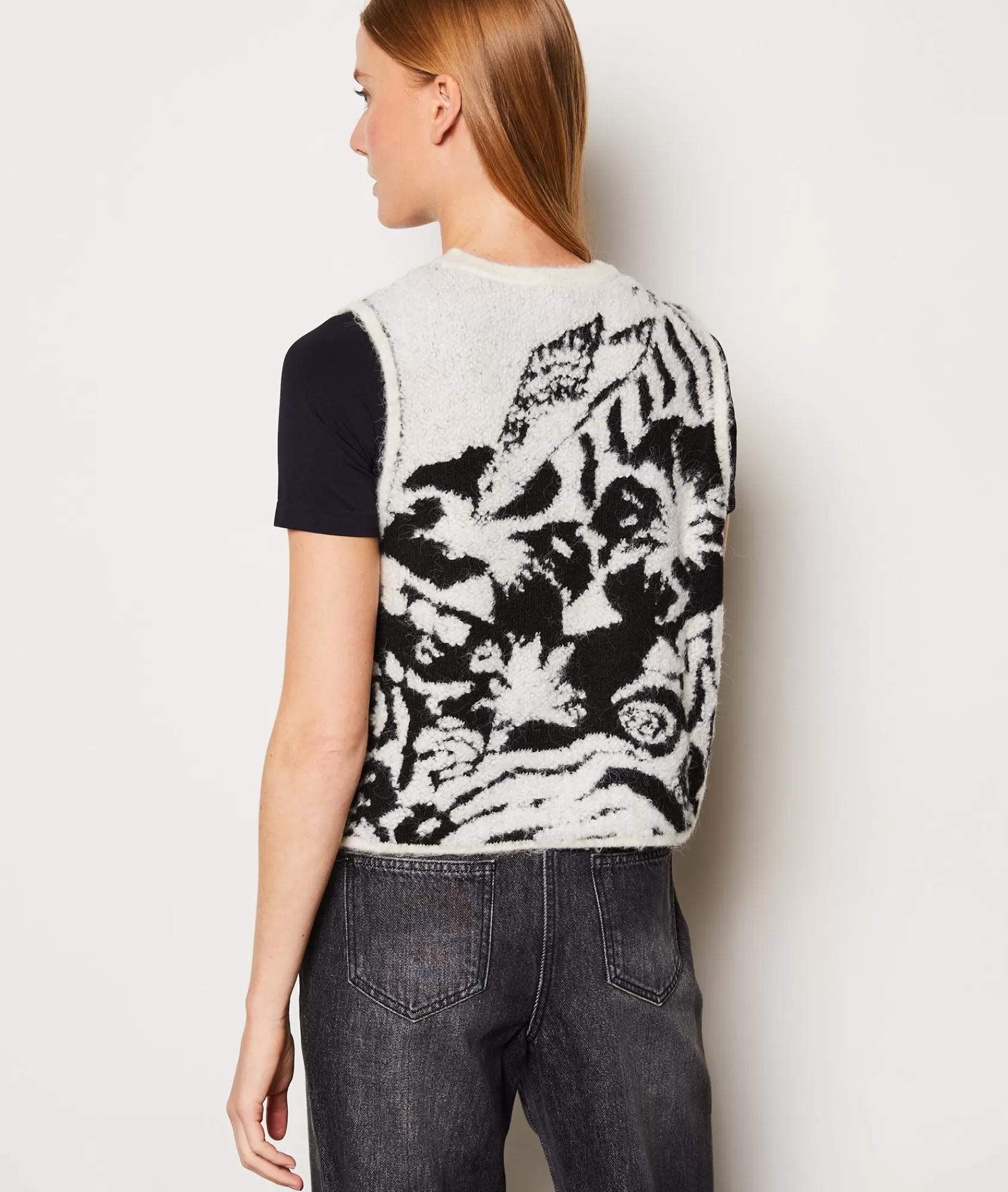 Etam Sleeveless | V-necks>Gilet sans manches imprimé