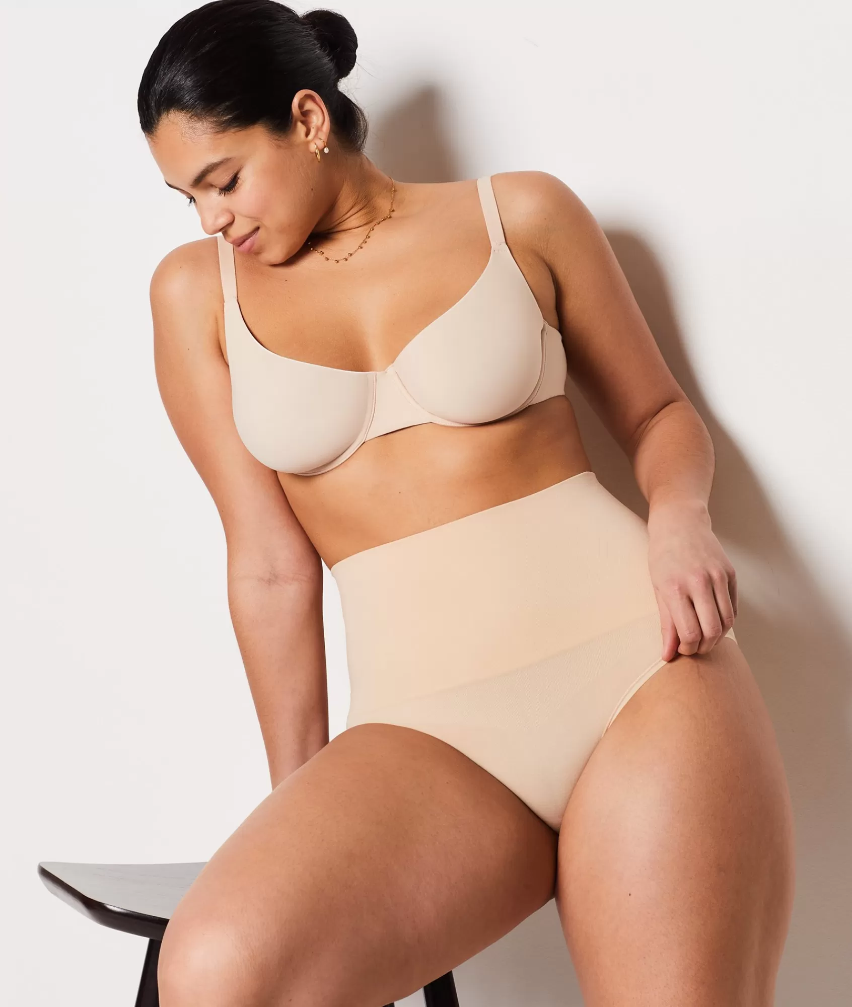 Etam High-waist | Briefs>High Waist Bikini - Medium Control
