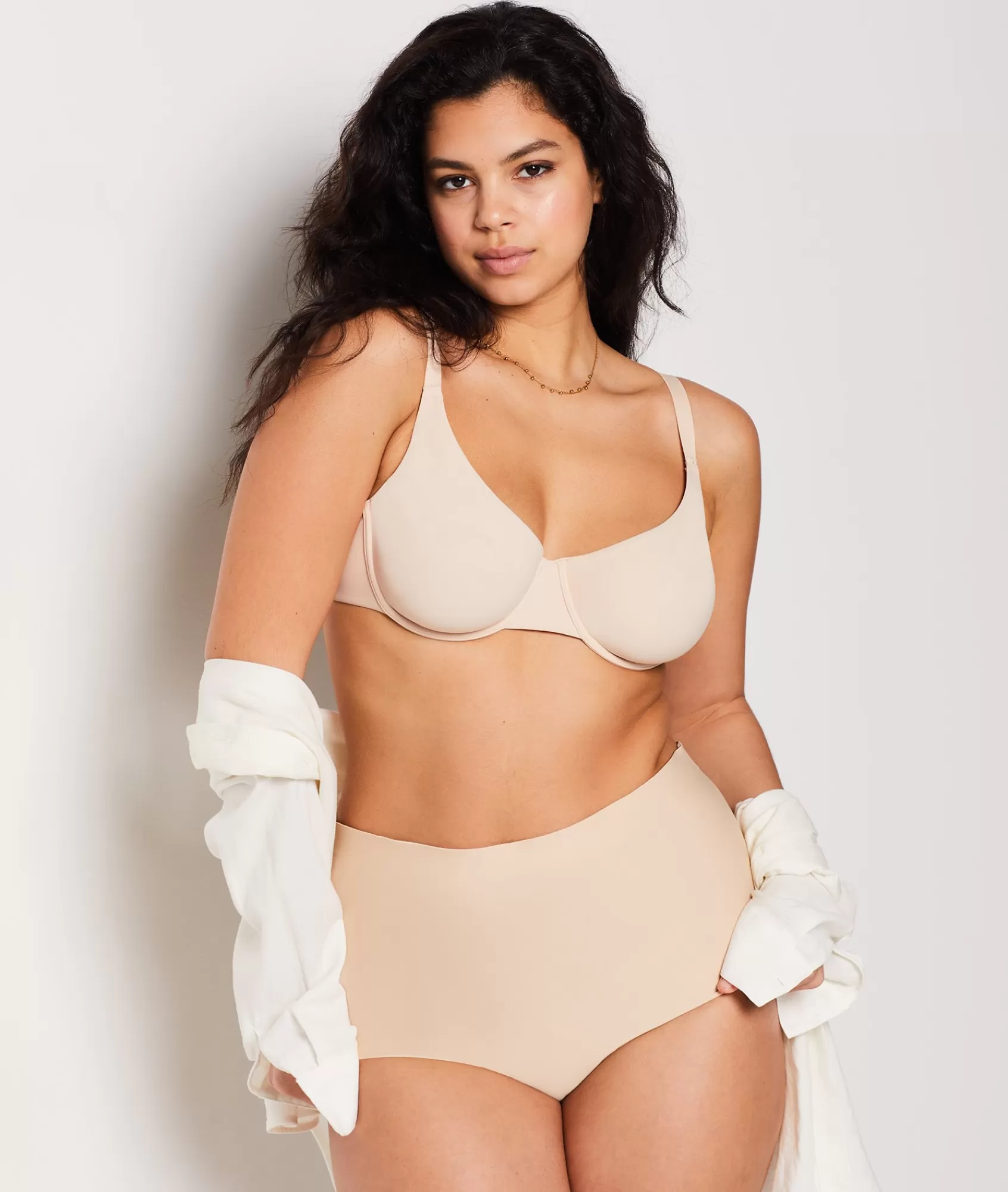 Etam High-waist | Briefs>High-Waisted Panty With Special Plunging Back