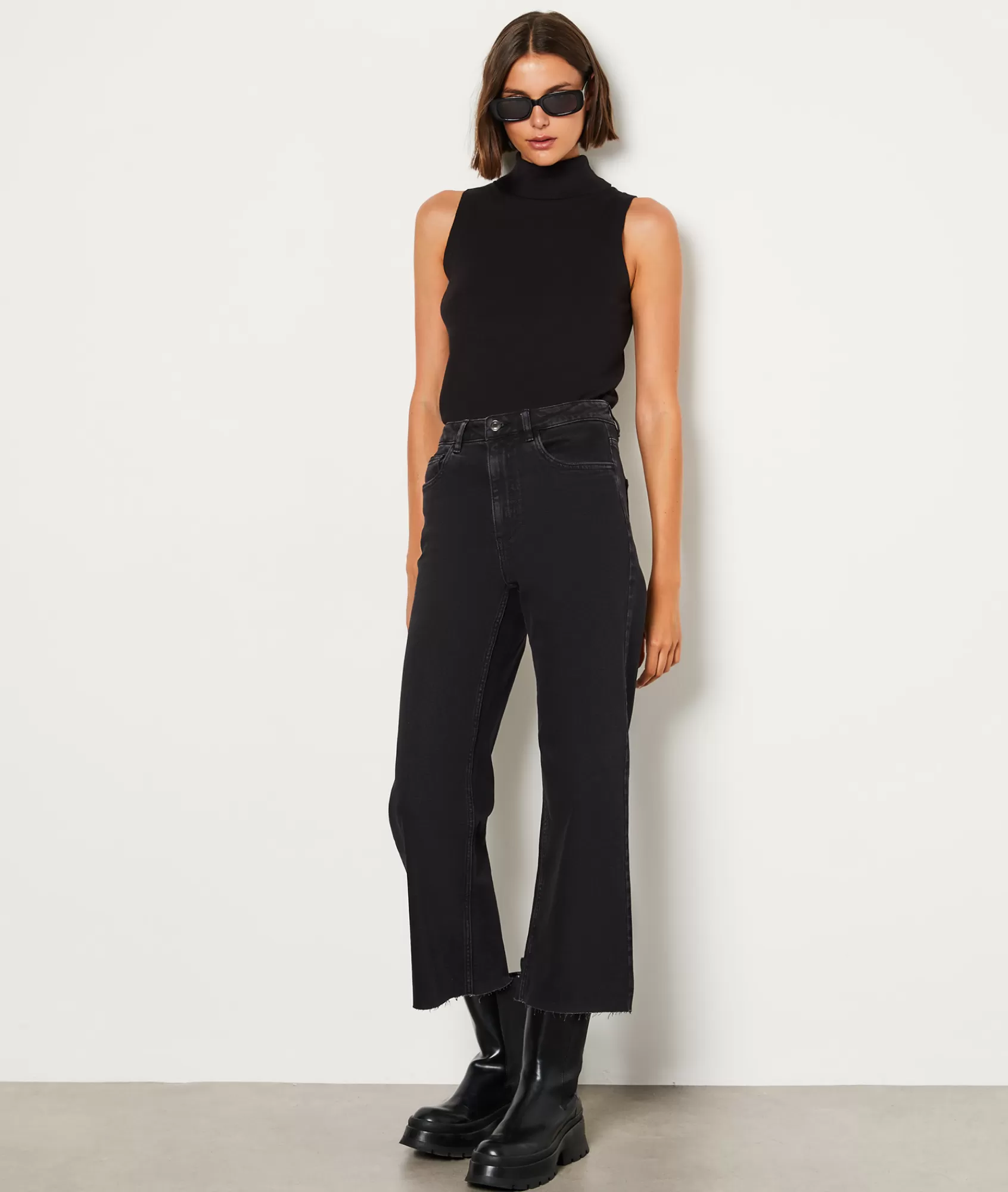 Etam Wide-leg Pants>Jean coupe large
