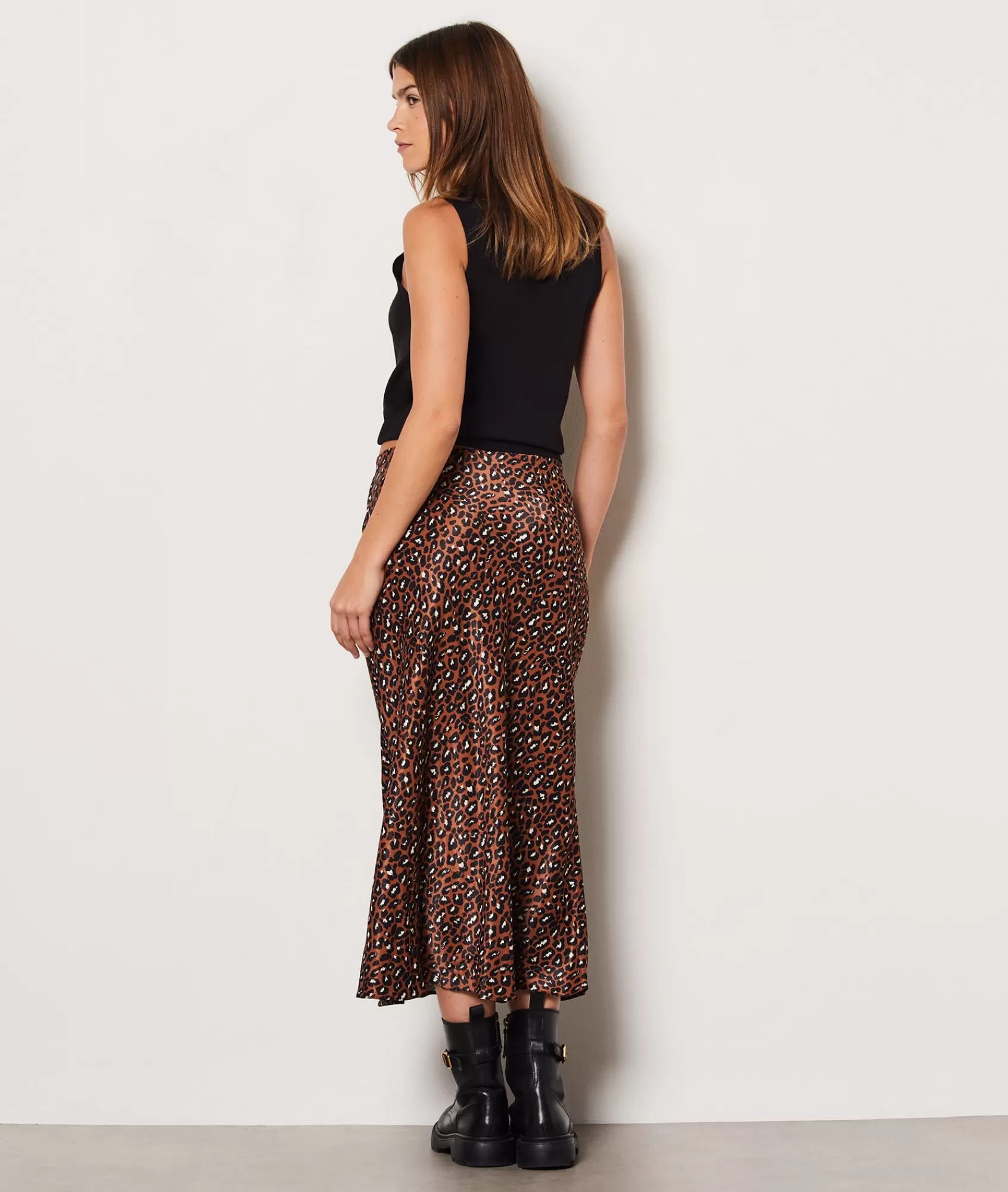 Etam Skirts>Jupe longue imprimée Léopard
