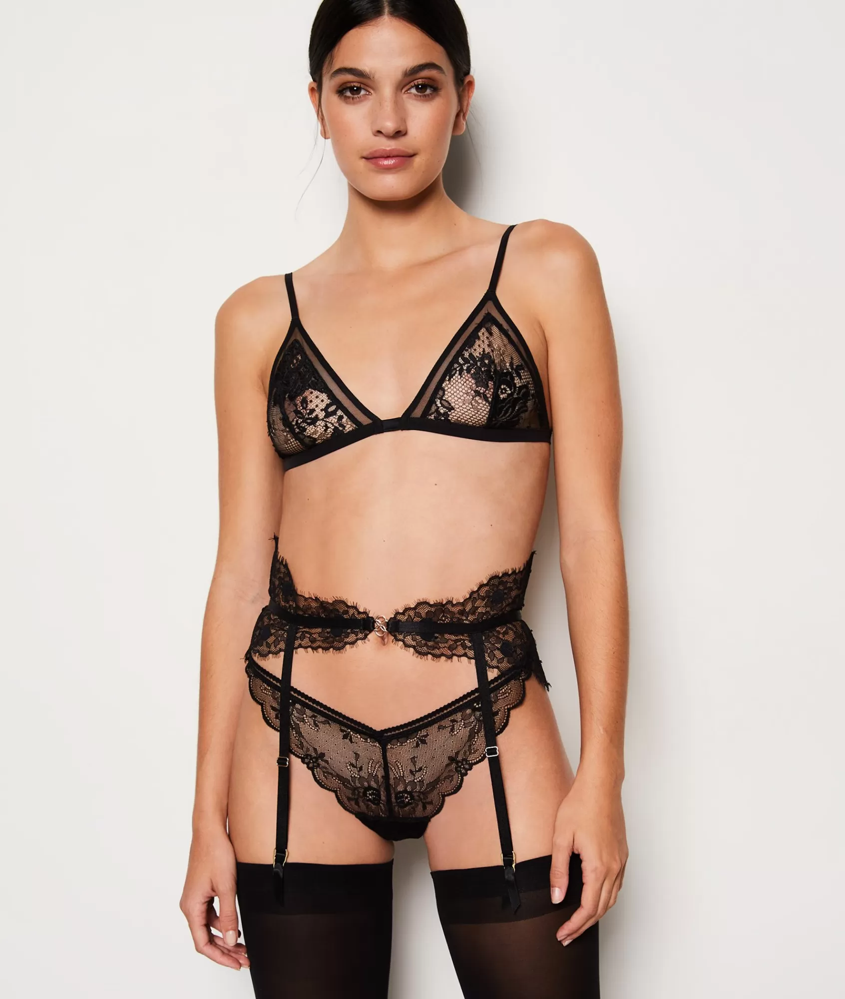 Etam Garters & Suspenders>Lace Garter Belt