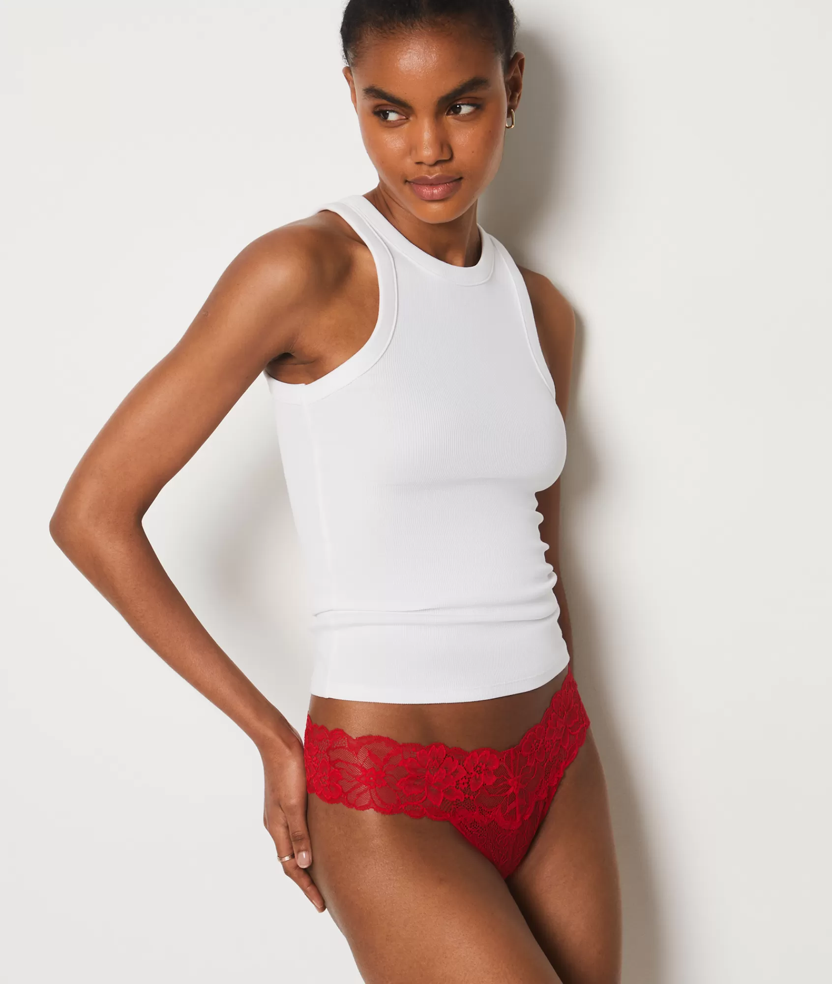 Etam Tanga>Lace Tanga