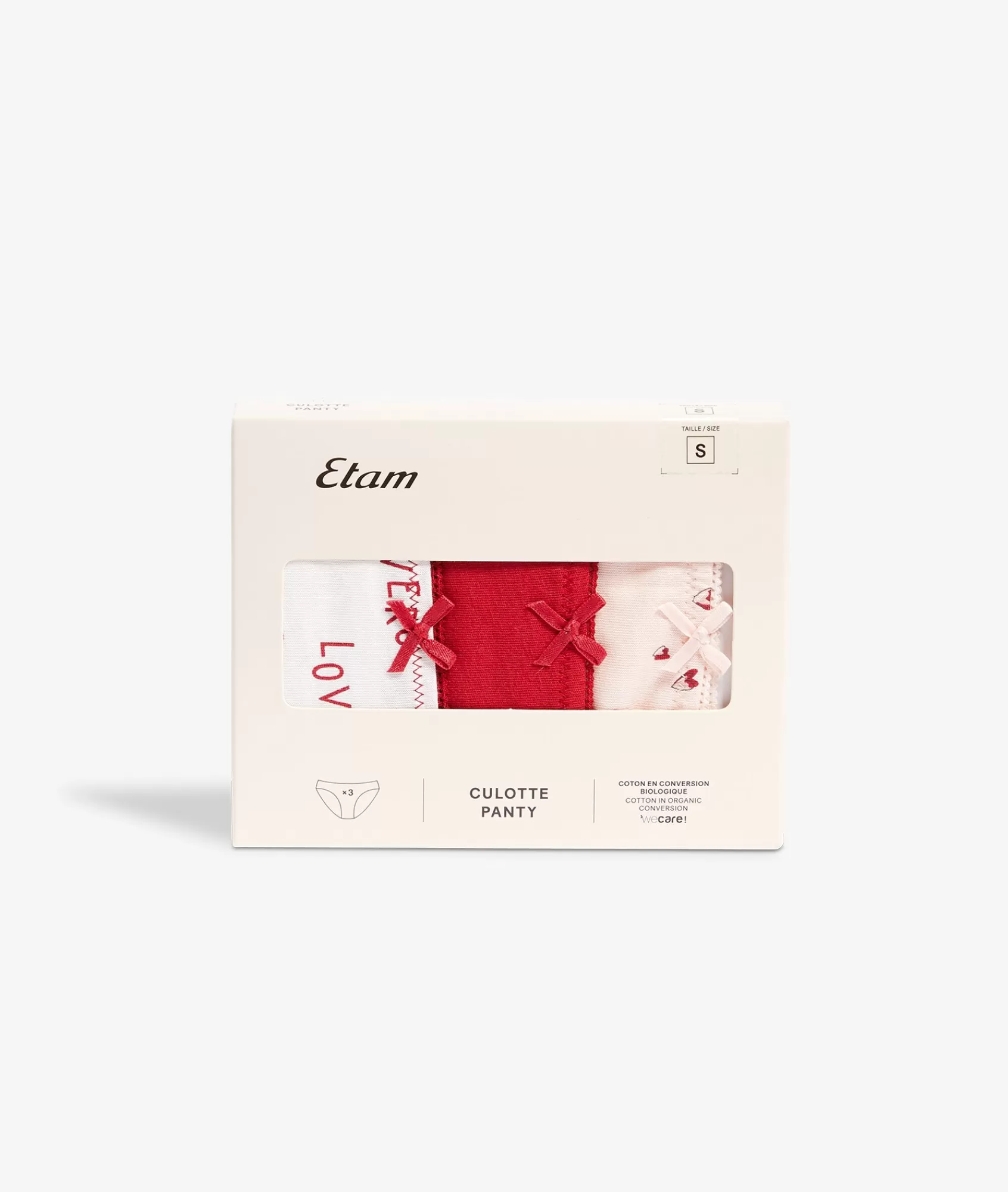 Etam Multipack Briefs>Lot de 3 culottes en coton
