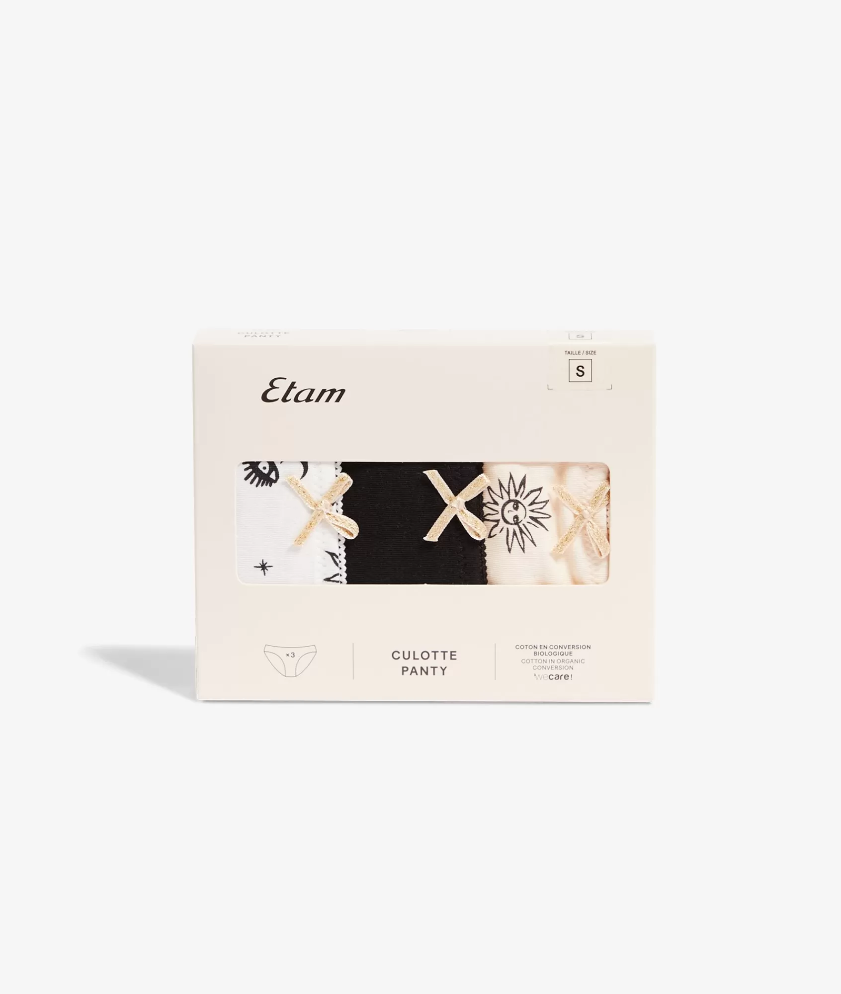 Etam Multipack Briefs>Lot de 3 culottes en coton