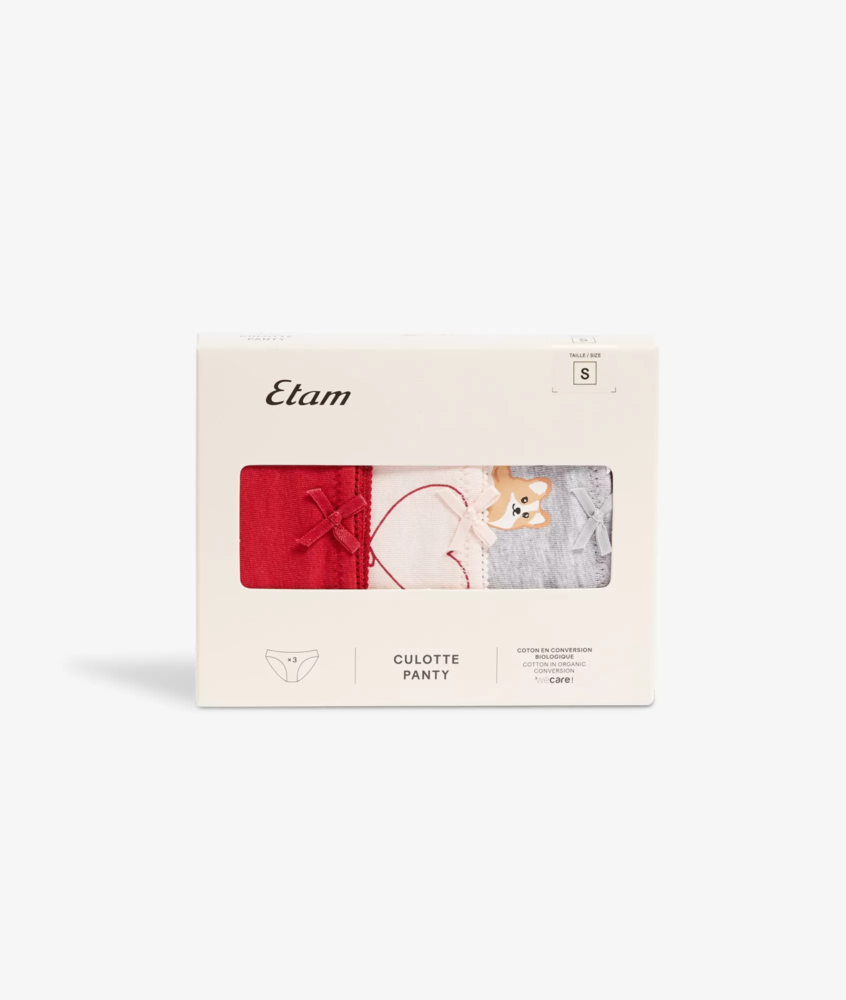 Etam Multipack Briefs>Lot de 3 culottes en coton